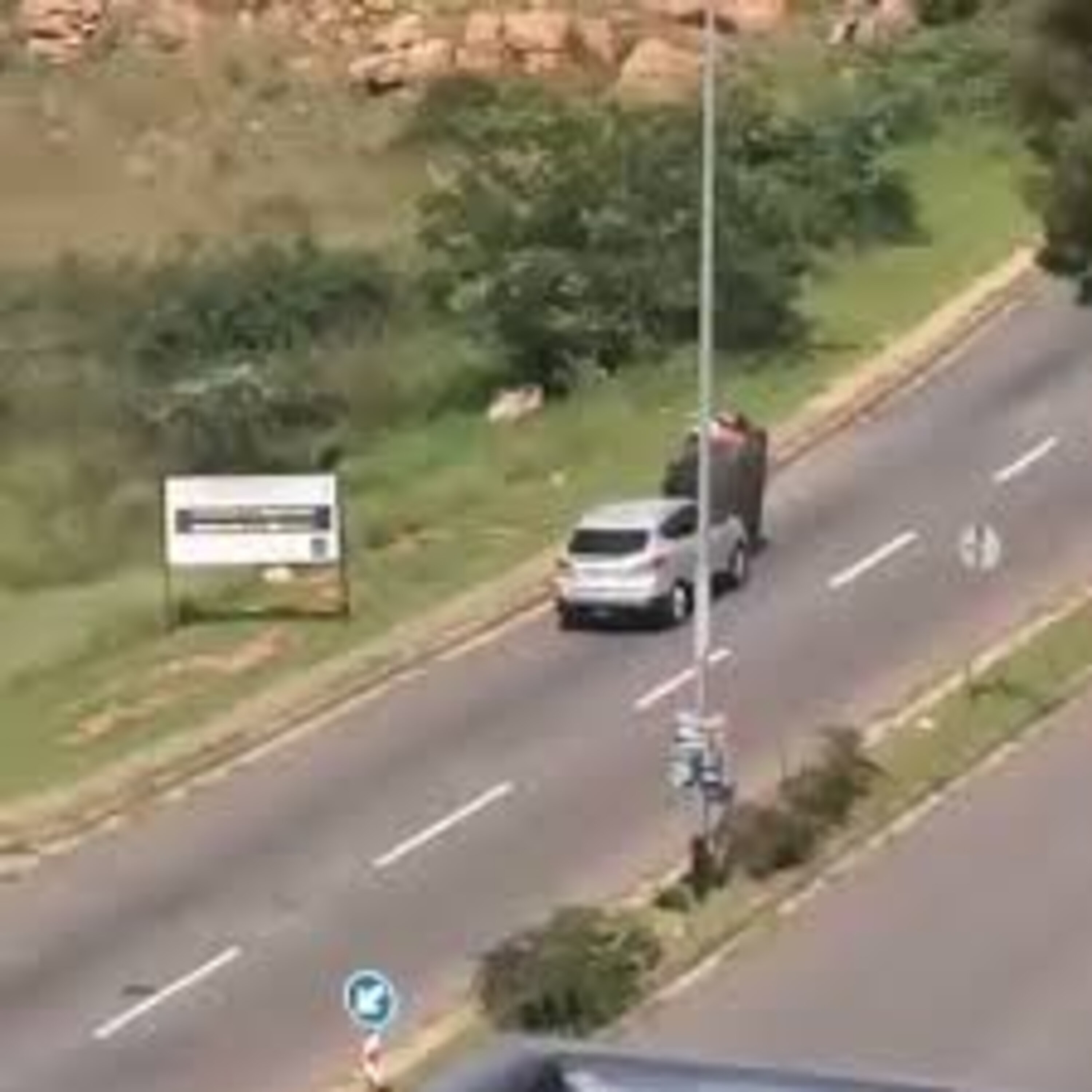 What’s Viral - Driver assisting a waste reclaimer push trolly up a hill