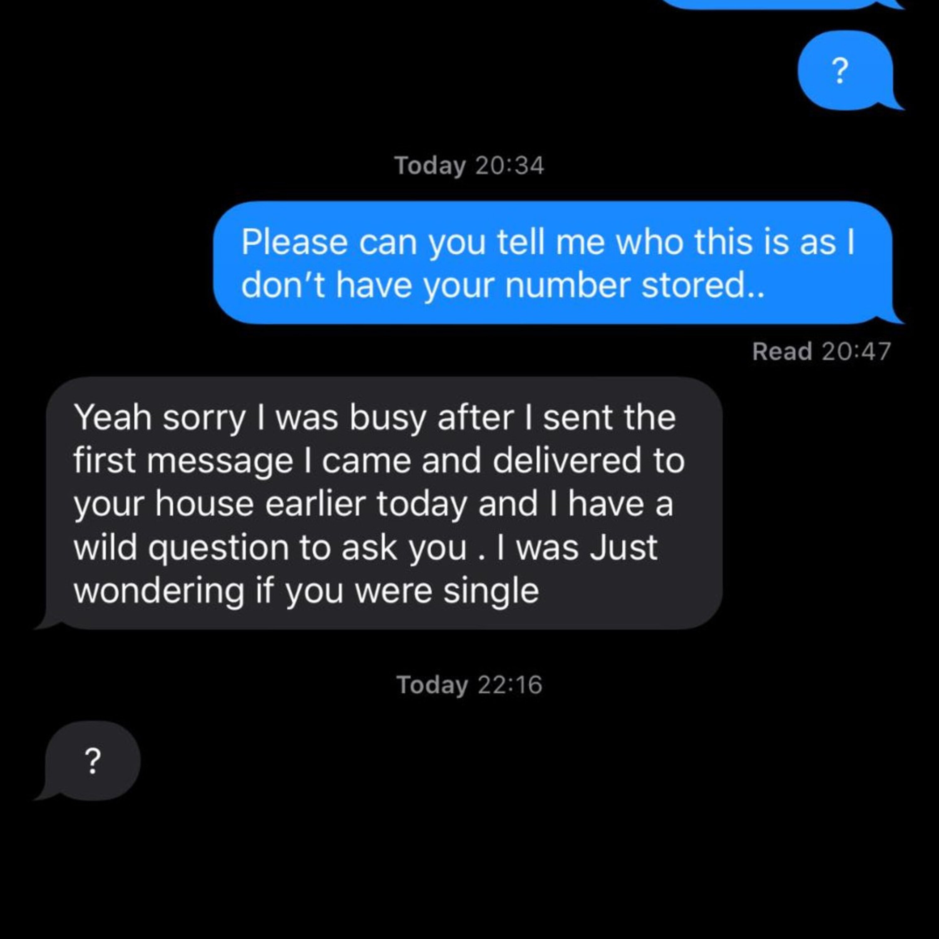 What’s Viral - Shopper ‘sent text from delivery driver asking her if she is single
