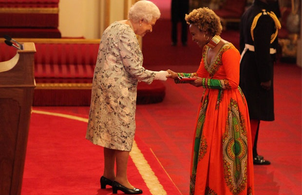 Young influential South African awarded medal by the Queen