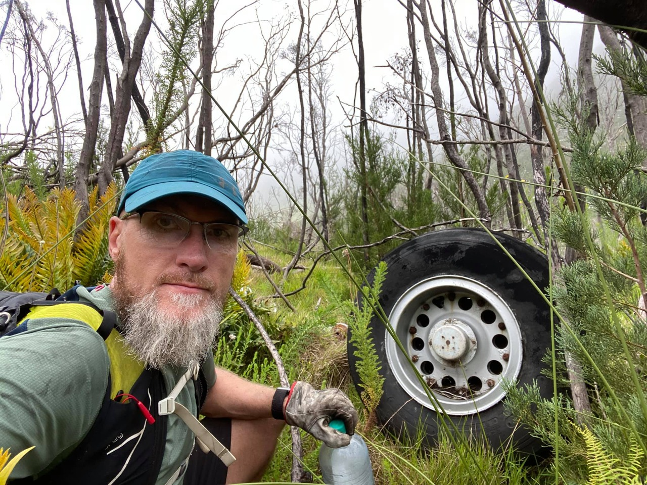 Hiker explores 2002 crash site which killed Hansie and two pilots