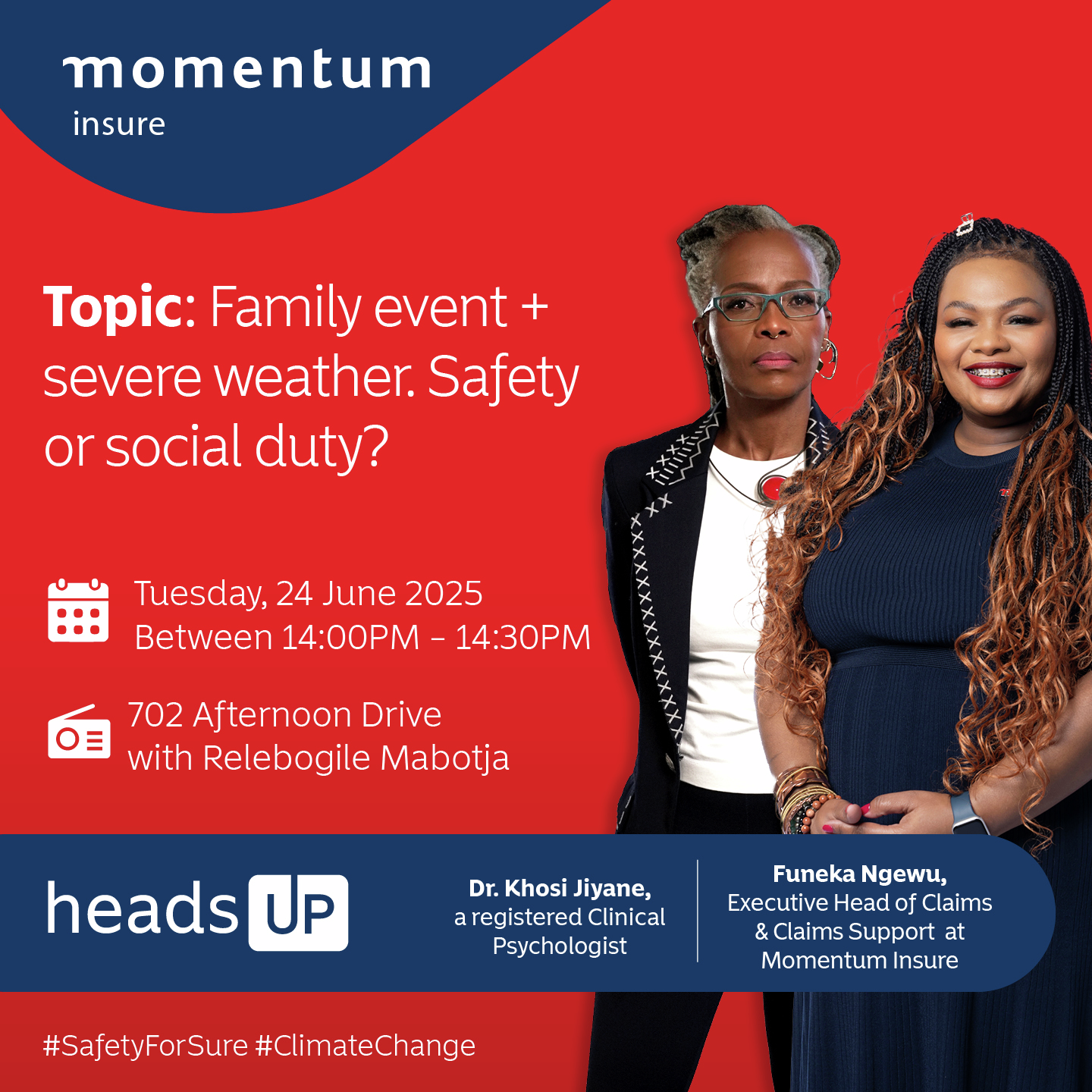 The Series Edition on Momentum Insure- the Impact of Climate Change and Severe Weather on Insurance-episode 4 