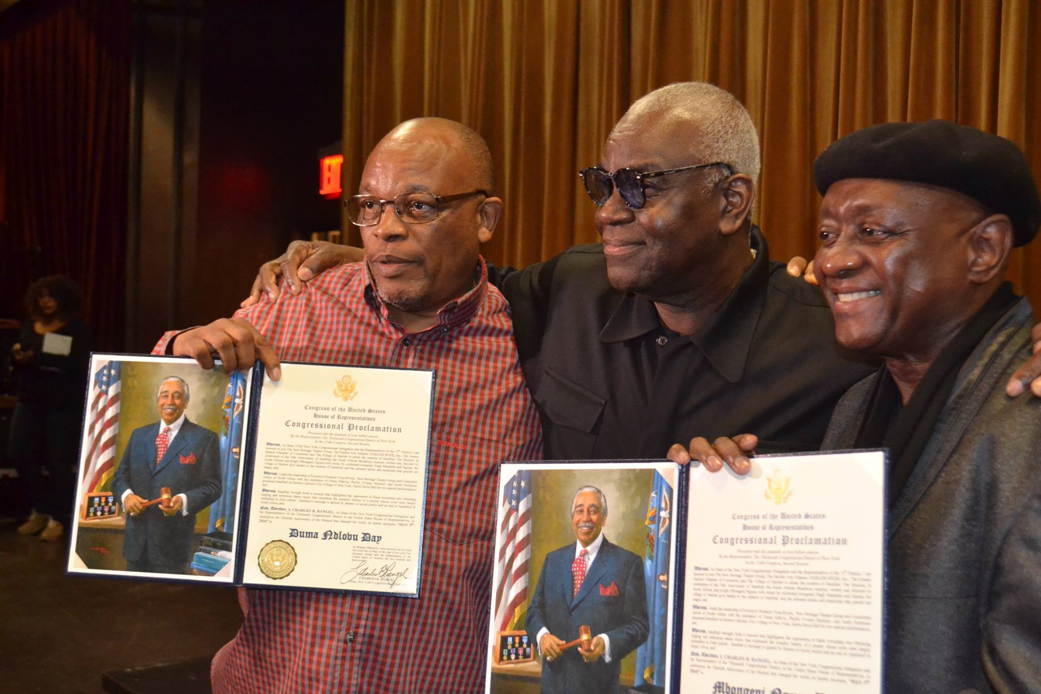 Playwright and director Duma Ndlovu honoured with Mbongeni Ngema in Harlem episode artwork
