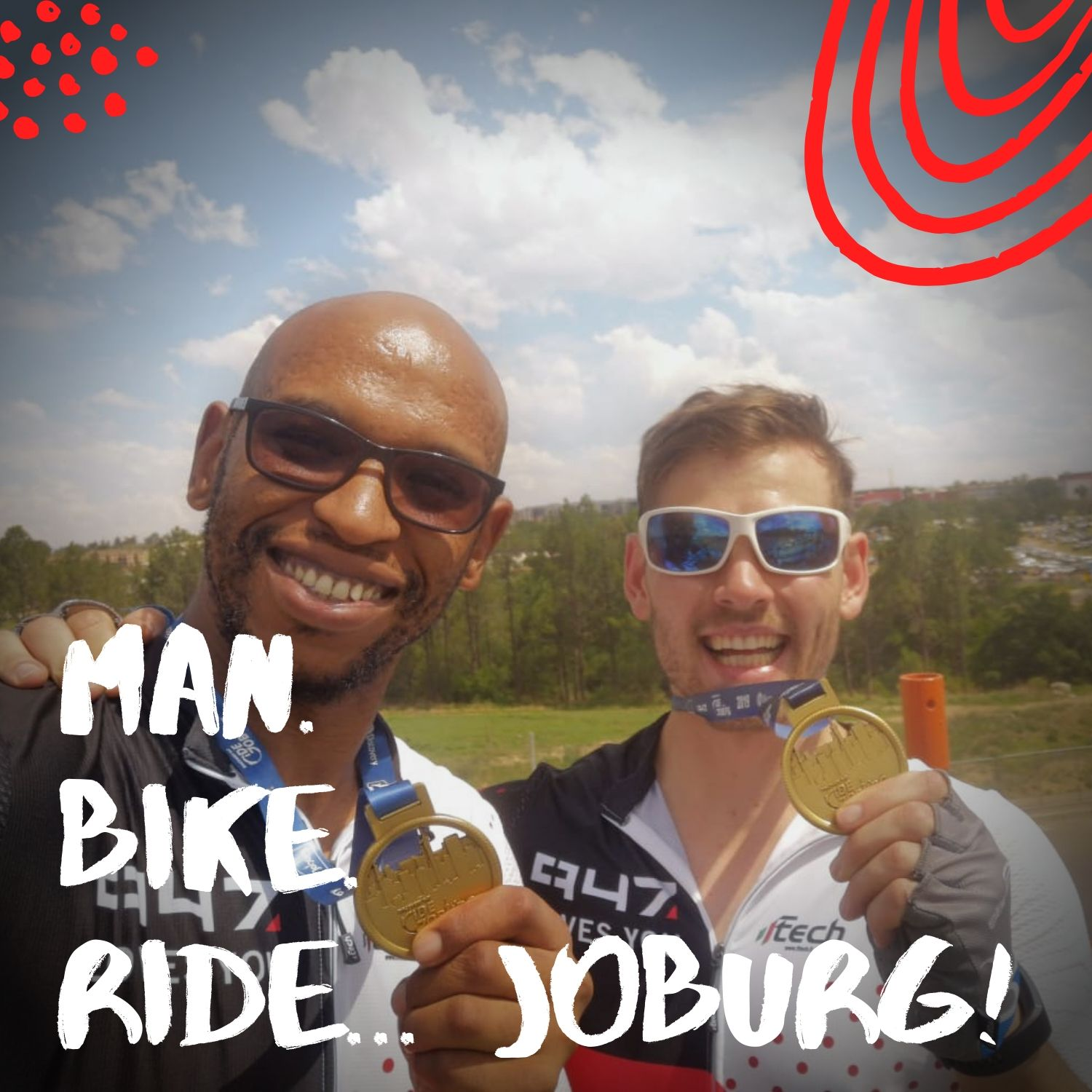 Man. Bike. Ride... Joburg: Raceday excitement!