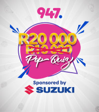 Play the R10 000 Pop Quiz with Suzuki and win BIG "Laura winning Big"