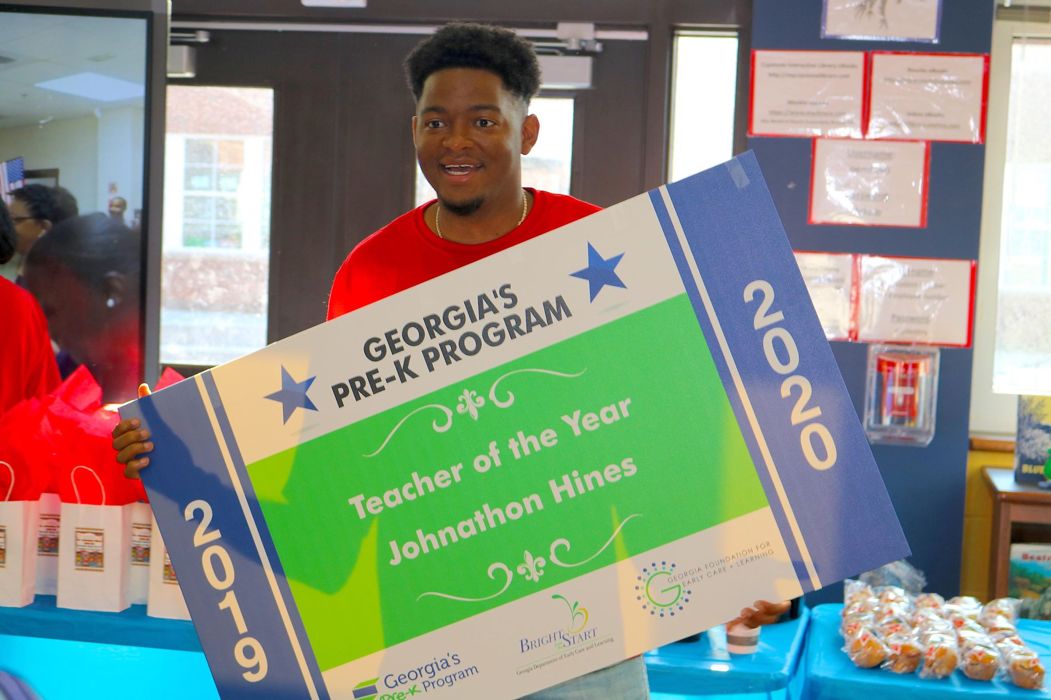 Jj Hines The 2019 Pre-K Teacher of the Year!