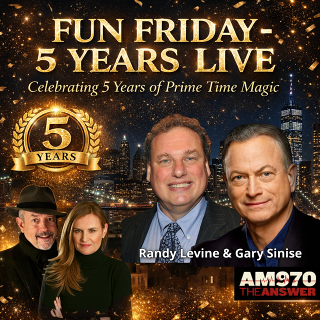 BONUS RADIO: Radio Night Live Fun Friday! Welcomes Randy Levine & Gary Sinise