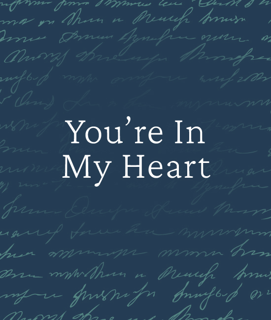 You're in My Heart