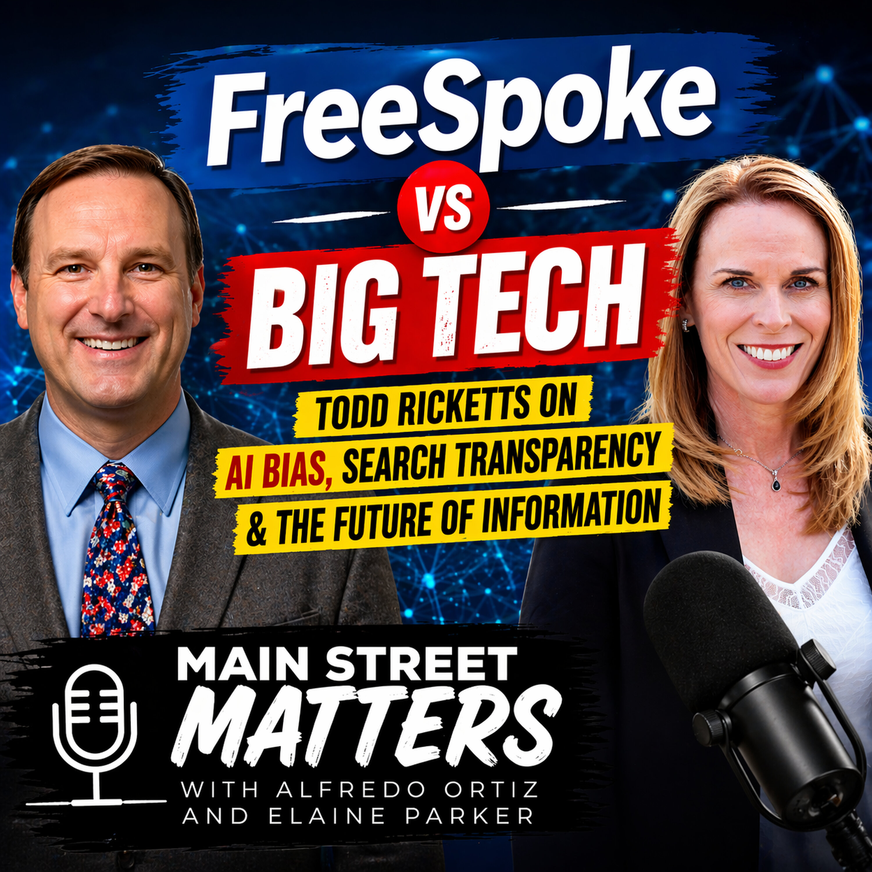 FreeSpoke vs Big Tech: Todd Ricketts on AI Bias, Search Transparency & the Future of Information episode artwork