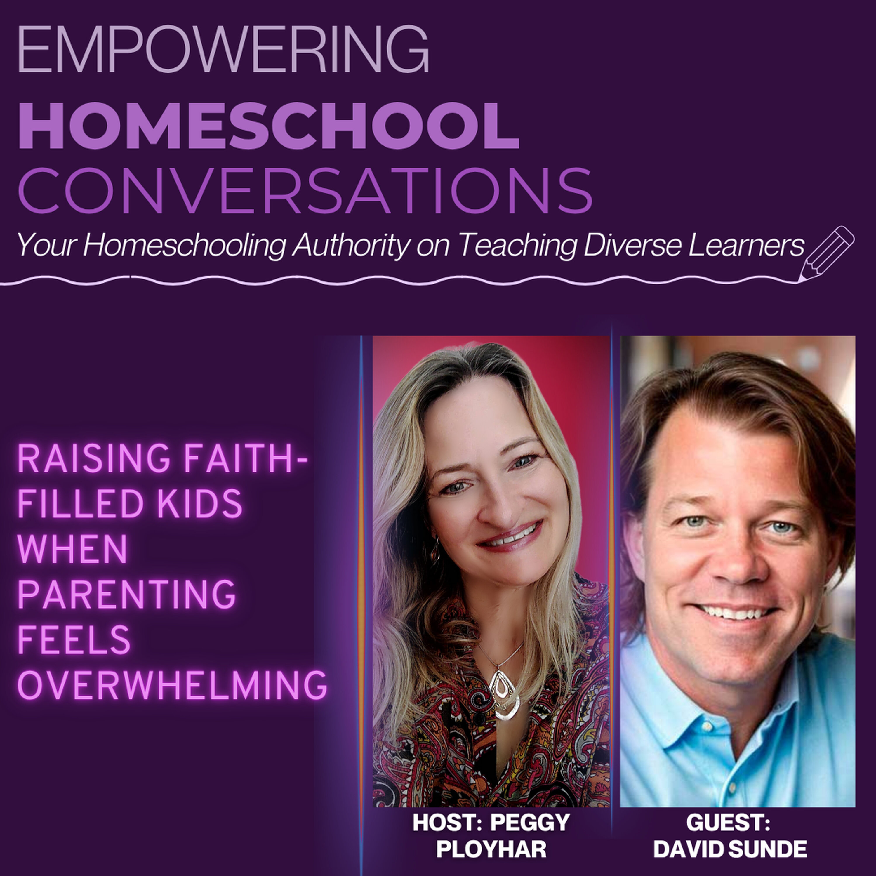 Raising Faith-Filled Kids When Parenting Feels Overwhelming episode artwork