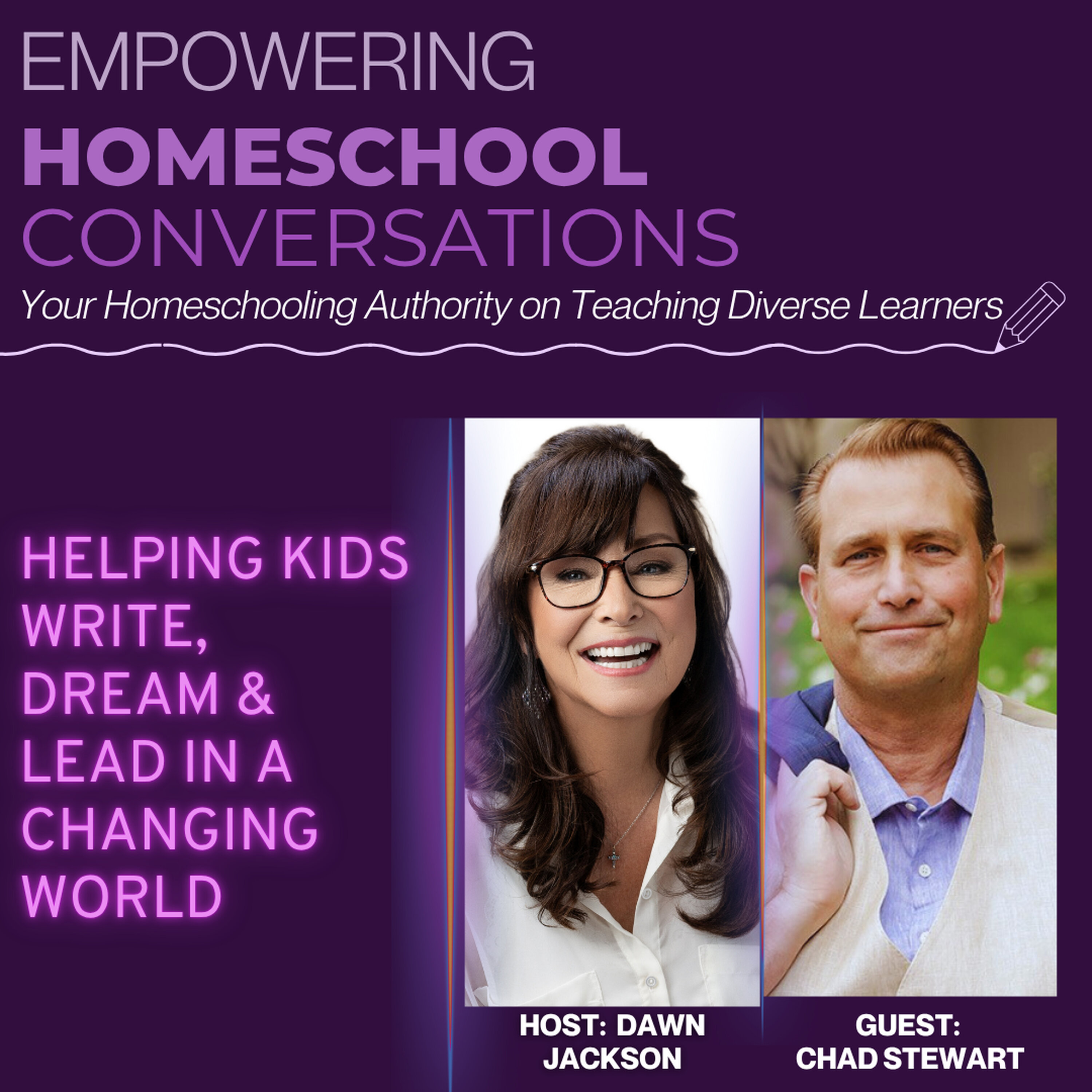Helping Kids Write, Dream & Lead in a Changing World episode artwork