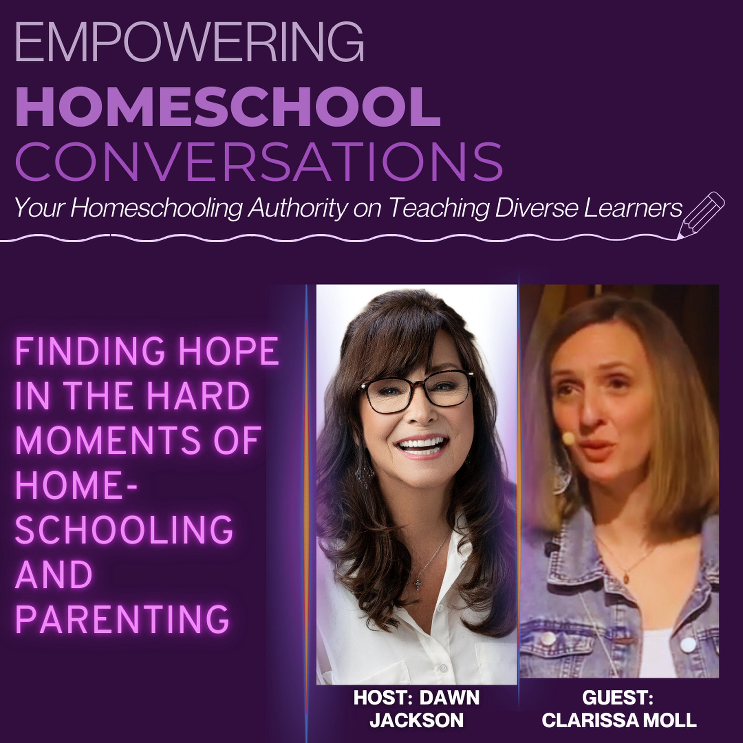 Finding Hope in the Hard Moments of Homeschooling and Parenting episode artwork