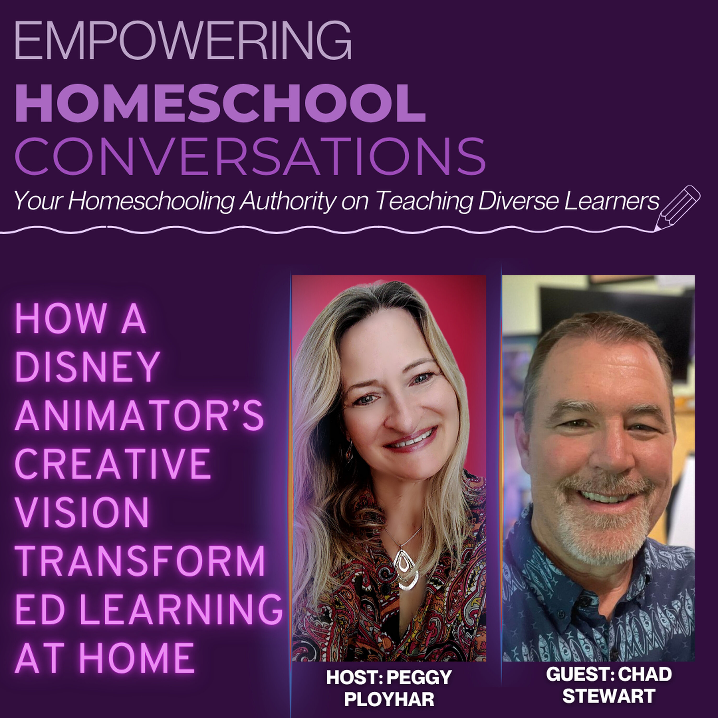How a Disney Animator’s Creative Vision Transformed Learning at Home episode artwork