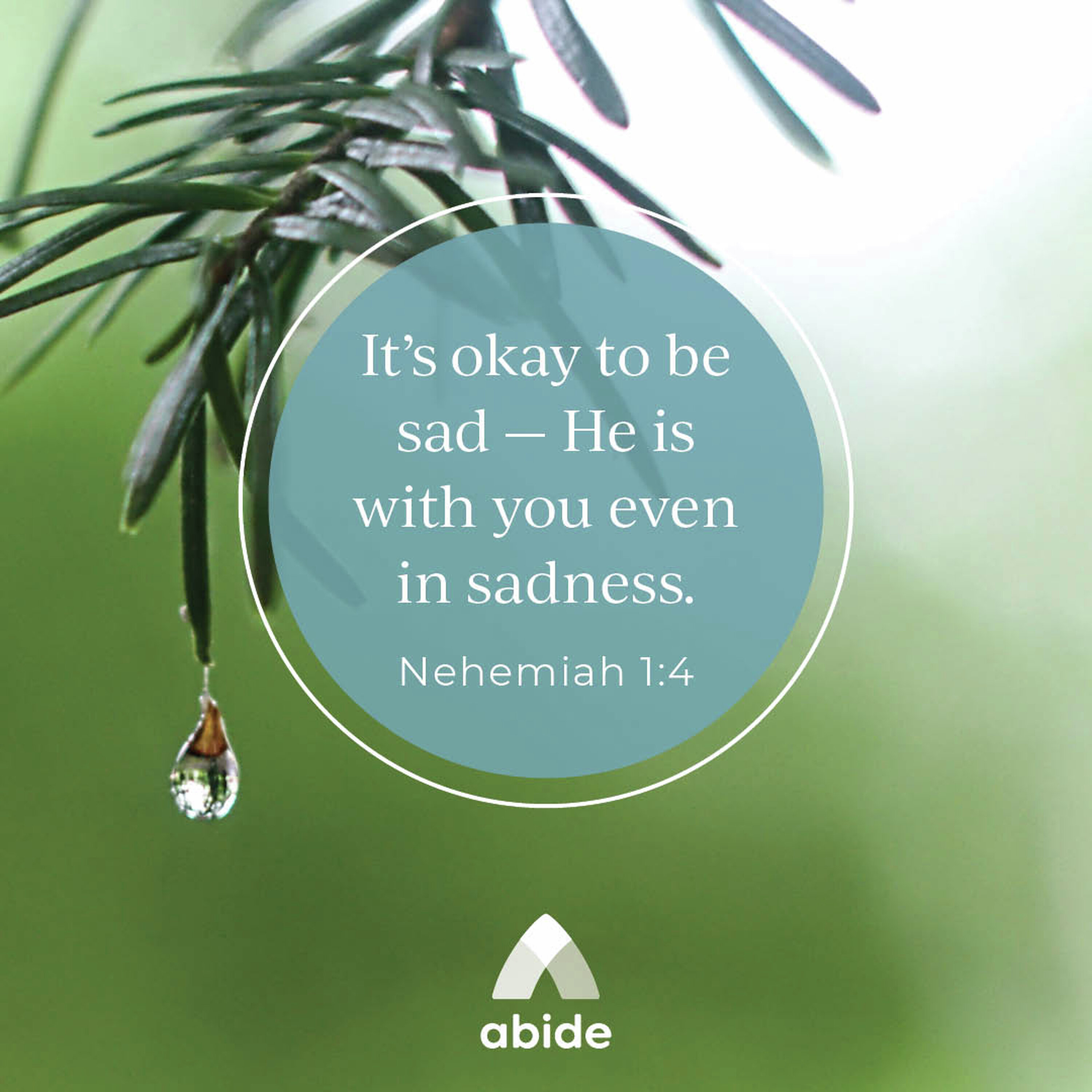 It's OK to be Sad