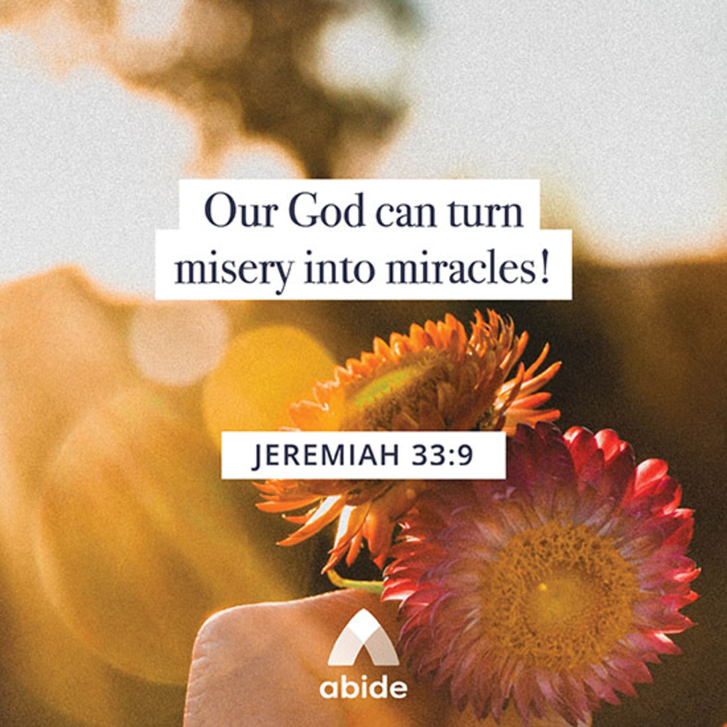 Misery into Miracles