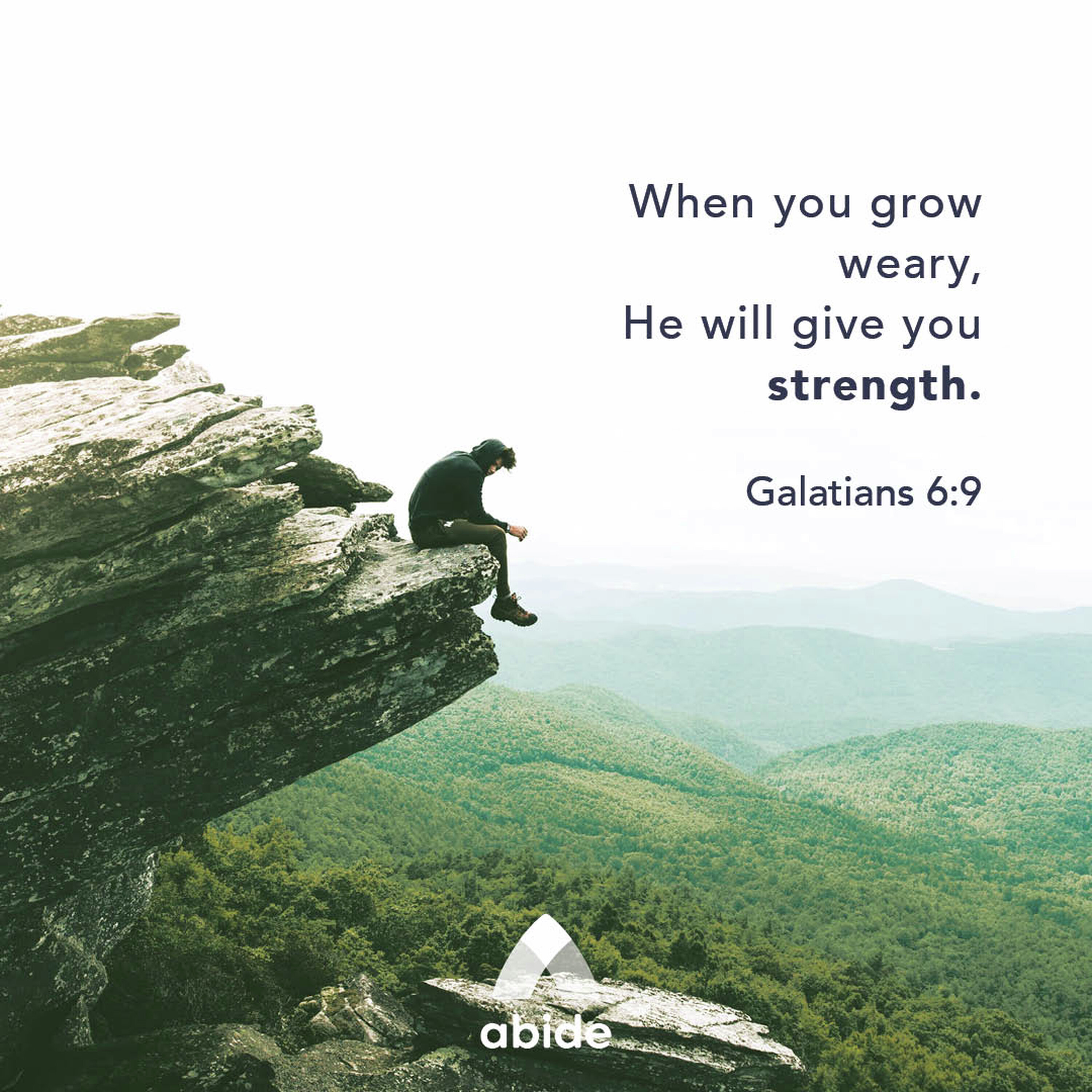 Strength in Weariness