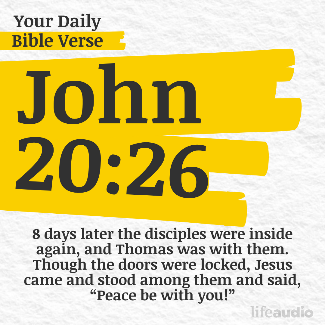 Becoming Doubting Thomas (John 20:26)