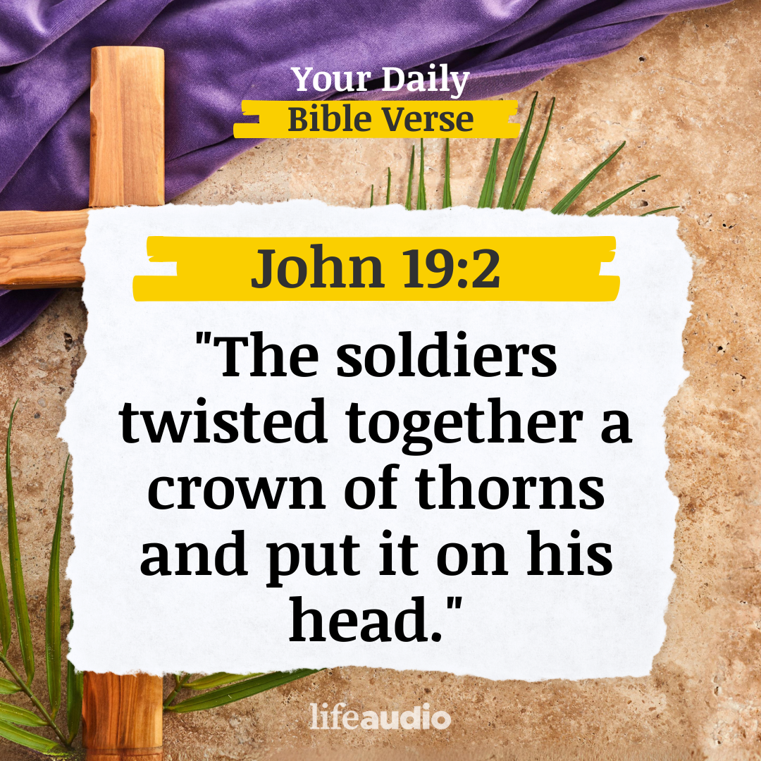 Lent - Crown of Thorns (John 19:2)