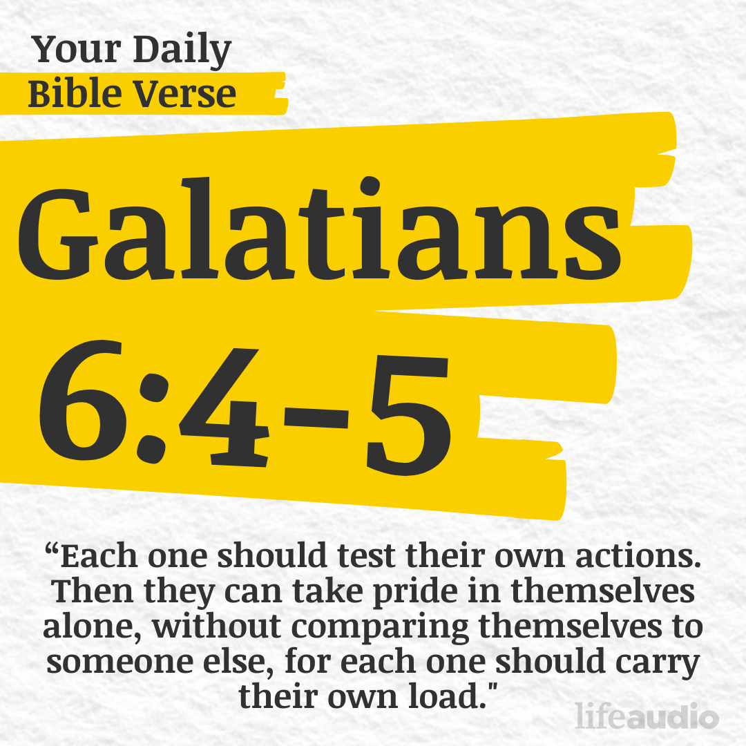 Comparison is a Relentless Adversary (Galatians 6:4-5)