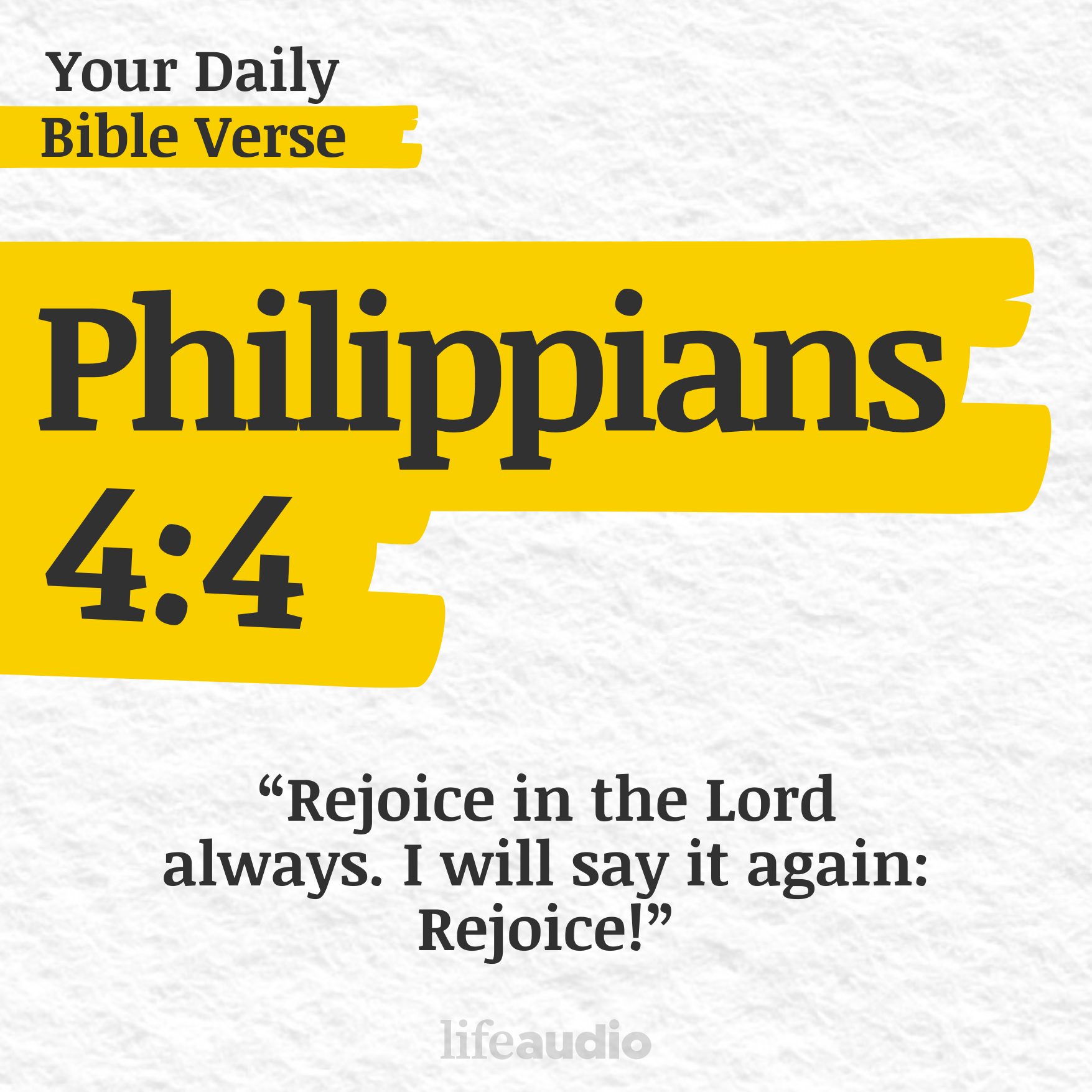 The Secret to a Life of Joy (Philippians 4:4)