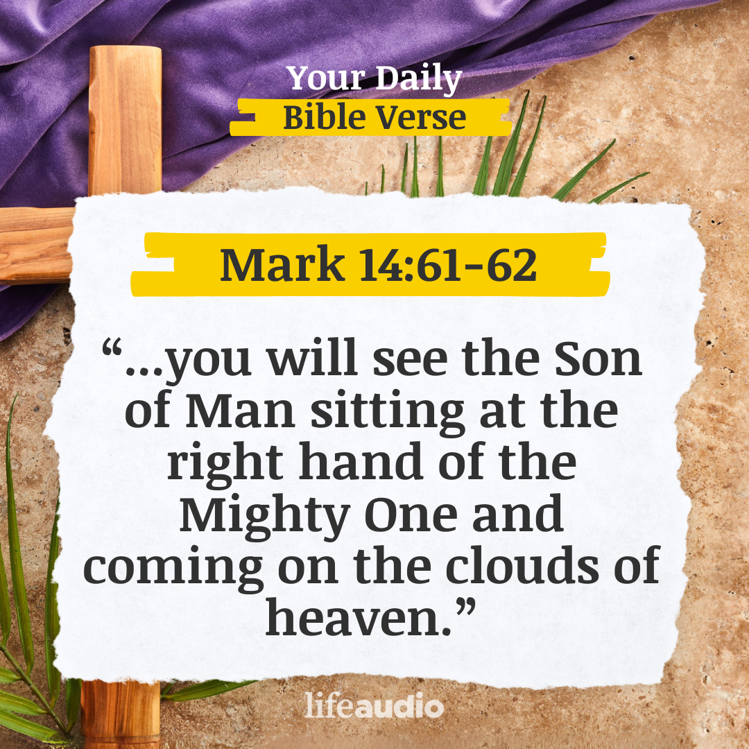 Lent - Jesus Before the Sanhedrin (Mark 14:61-62)