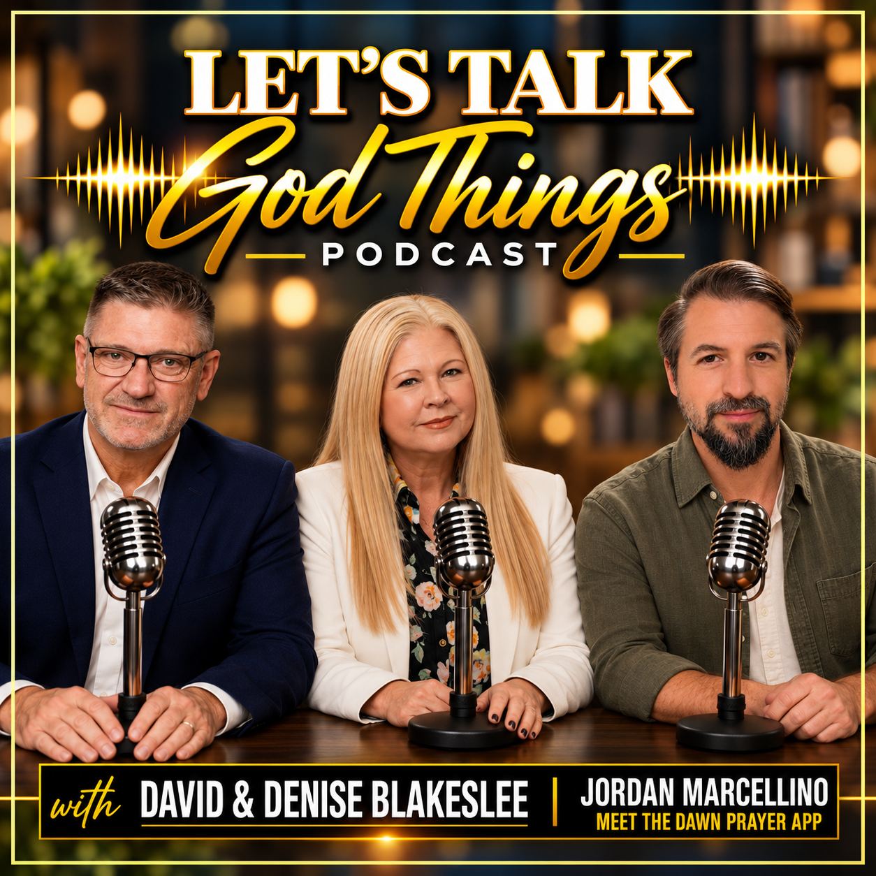LET'S TALK GOD THINGS - EP 39 - Jordan Marcellino of Meet the Dawn Prayer App