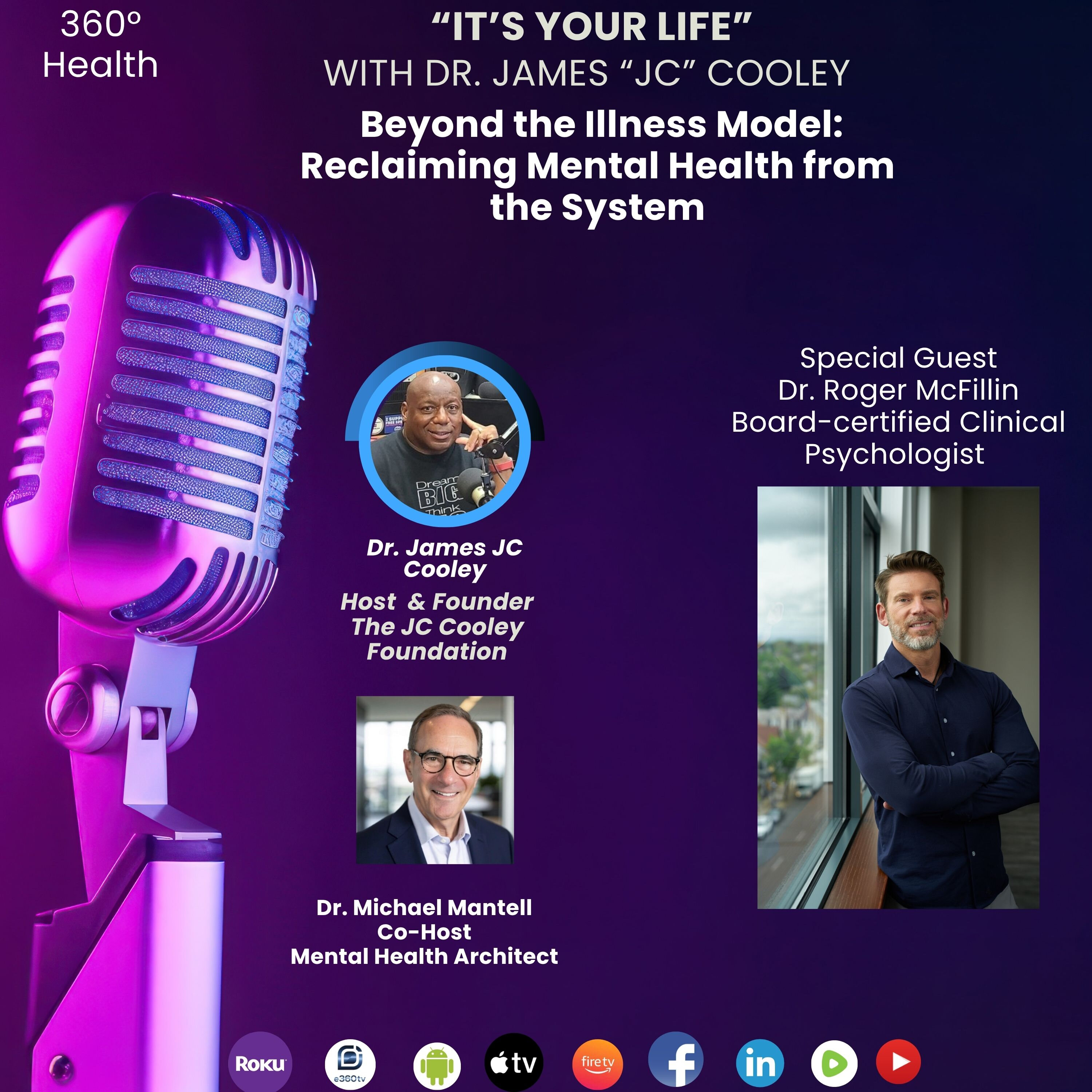360° Health- Beyond the Illness Model: Reclaiming Mental Health from the System episode artwork
