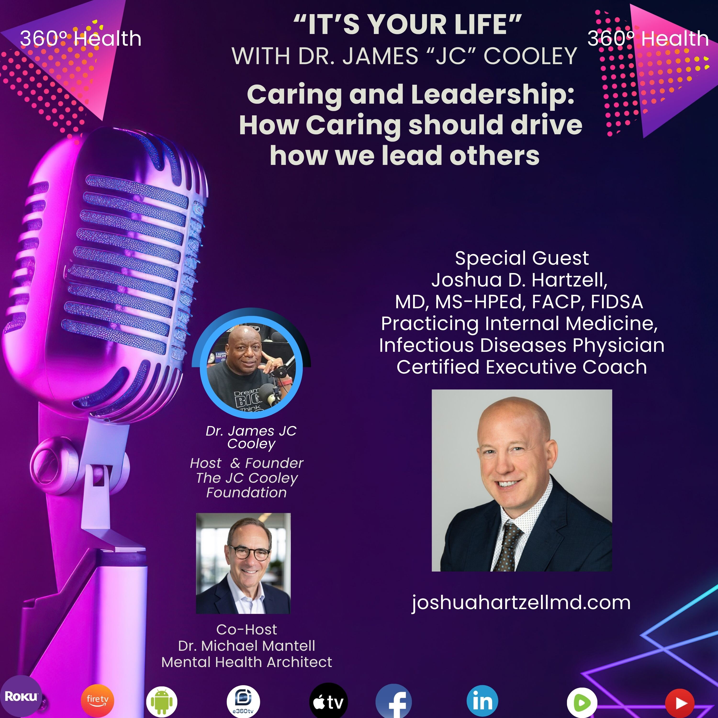 360° Health Caring and Leadership -How Caring should drive how we lead others episode artwork