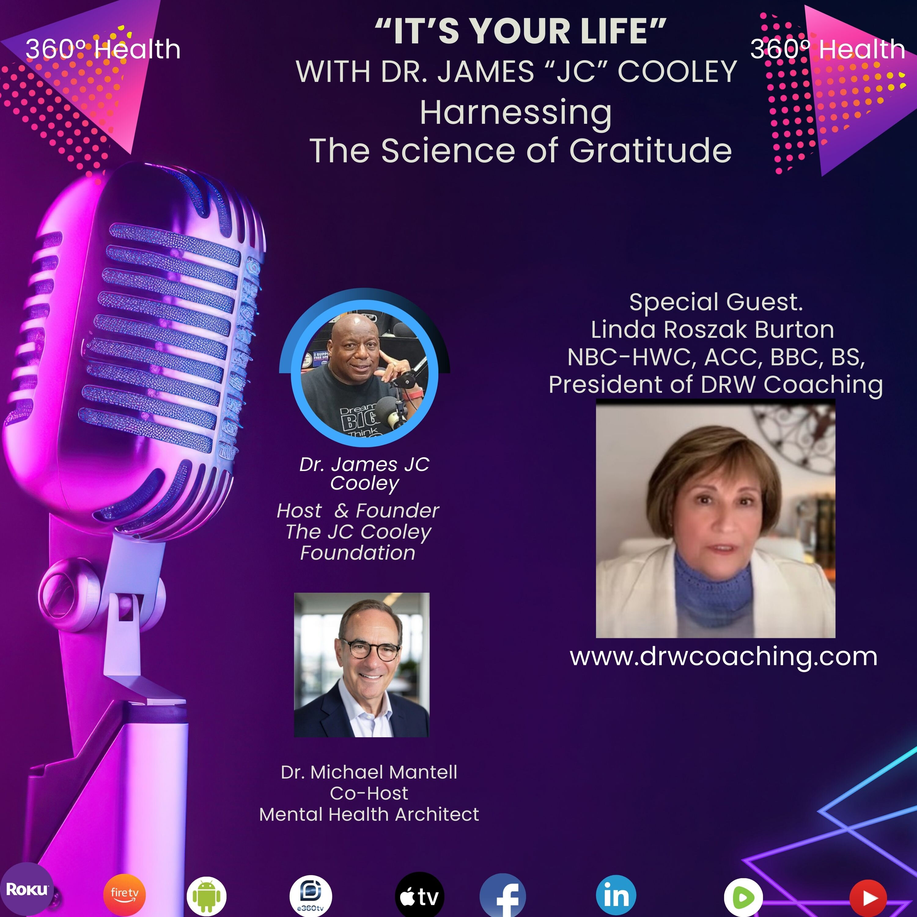 360° Health: Harnessing the Science of Gratitude episode artwork