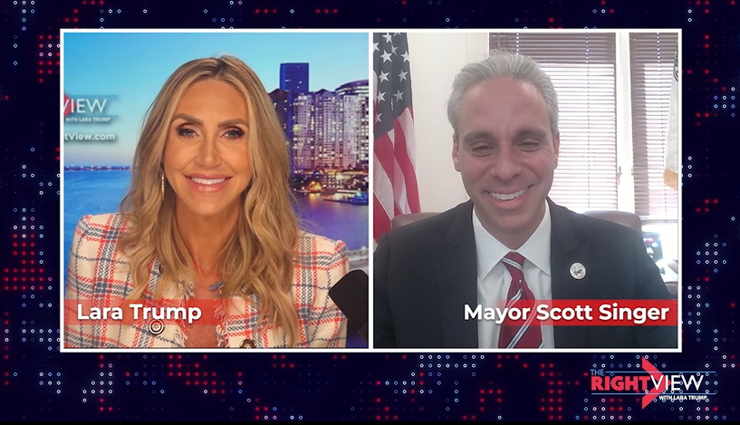 The Right View with Lara Trump - Lara Trump & Boca Raton Mayor Scott Singer