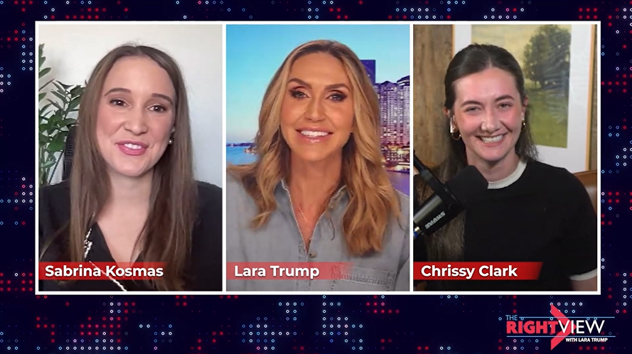Lara Trump, Sabrina Kosmas, Chrissy Clark