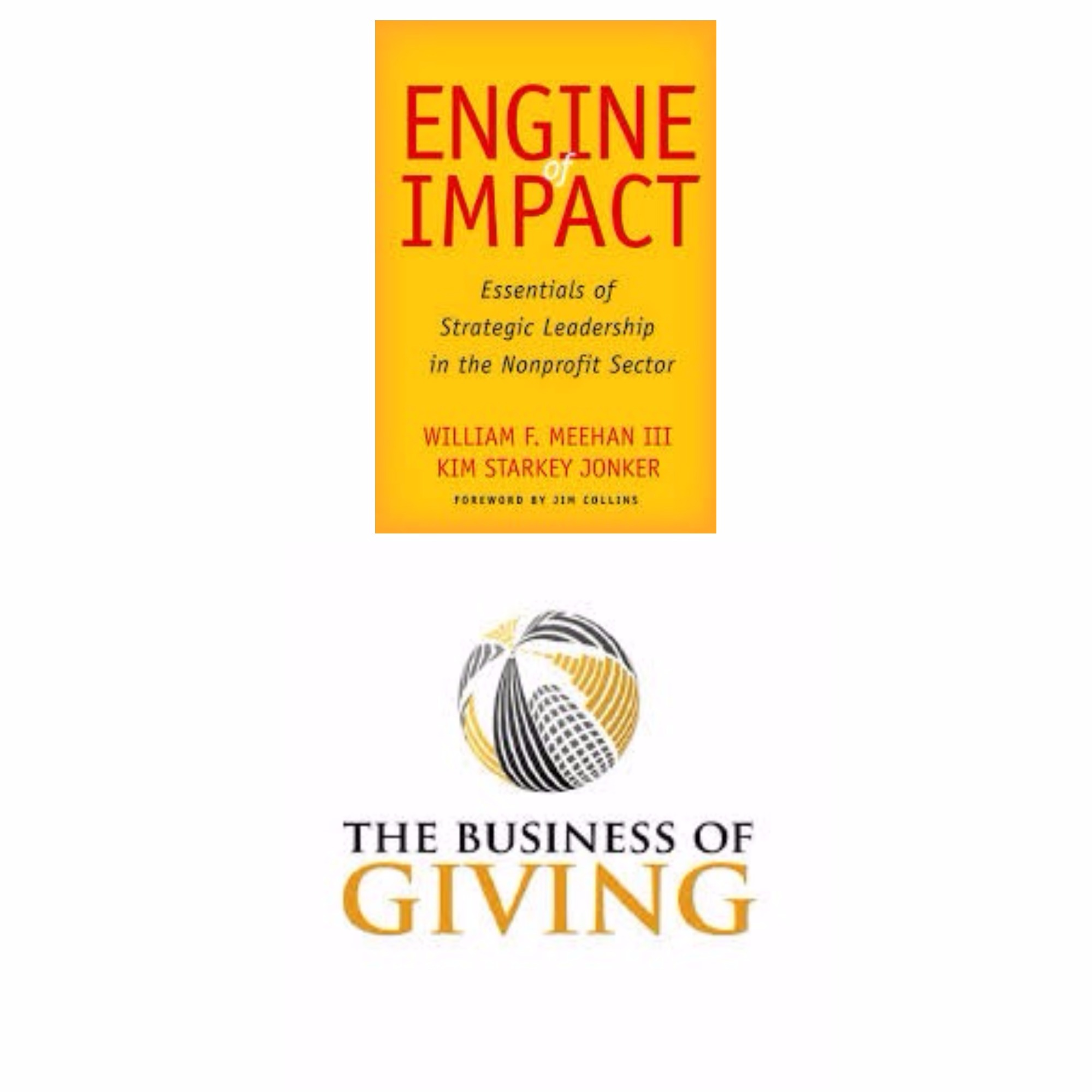  William Meehan and Kim Starkey Jonker,  co-authors of Engine of Impact