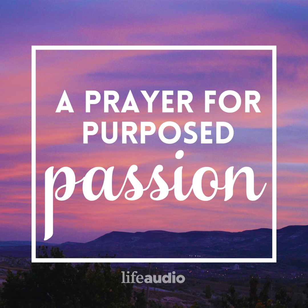 A Prayer for Purposed Passion
