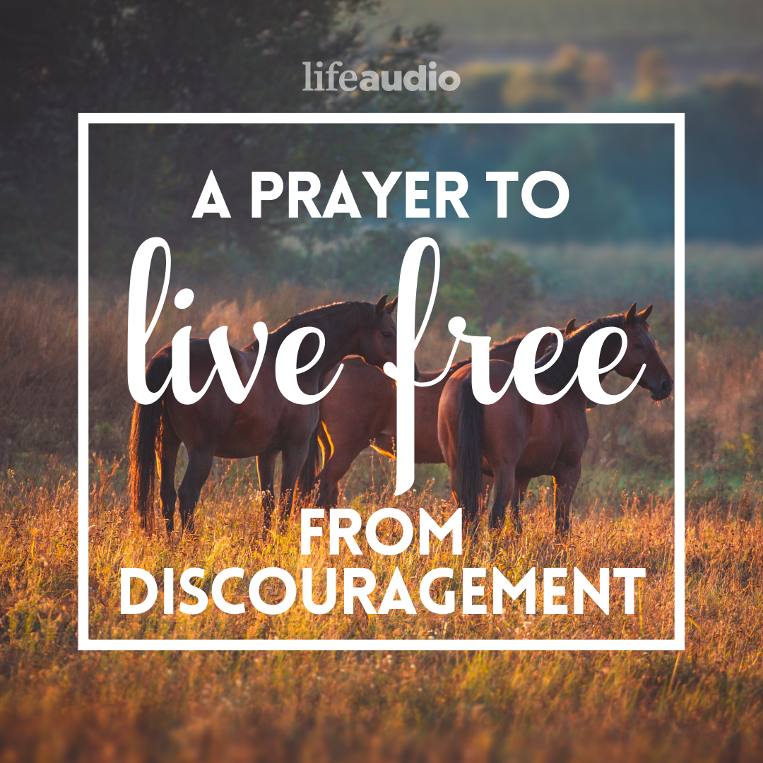 A Prayer to Live Free from Discouragement