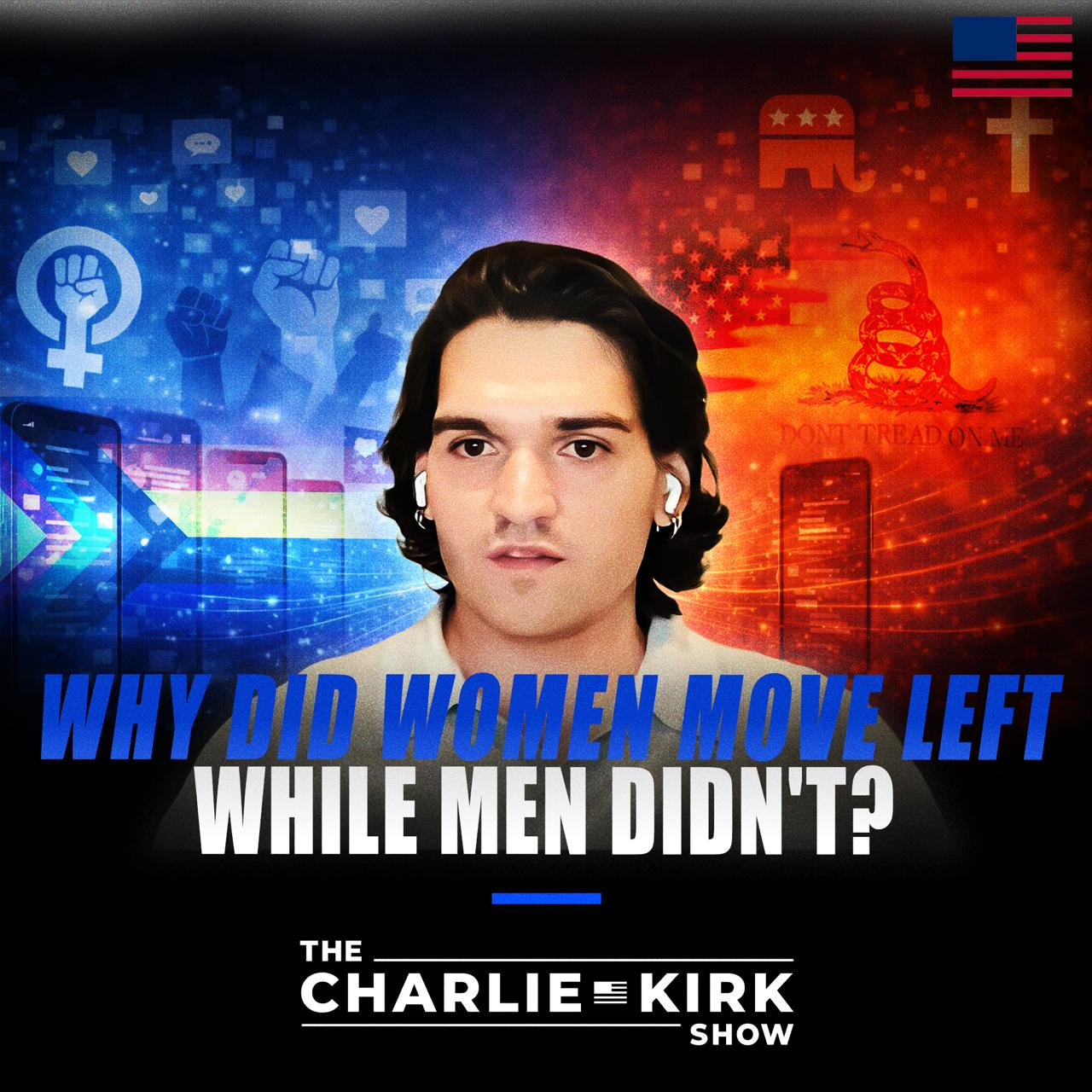 Why did Women Move Left, While Men Didn't?