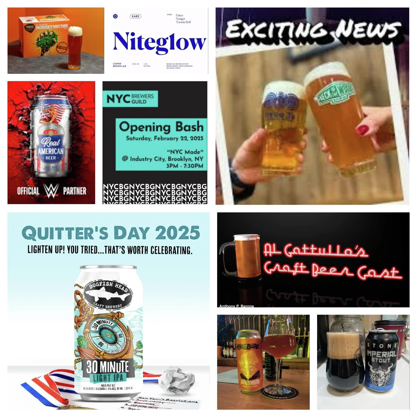 AG Craft Beer Cast 1-12-25 Three 3s Brewing Mike Geller