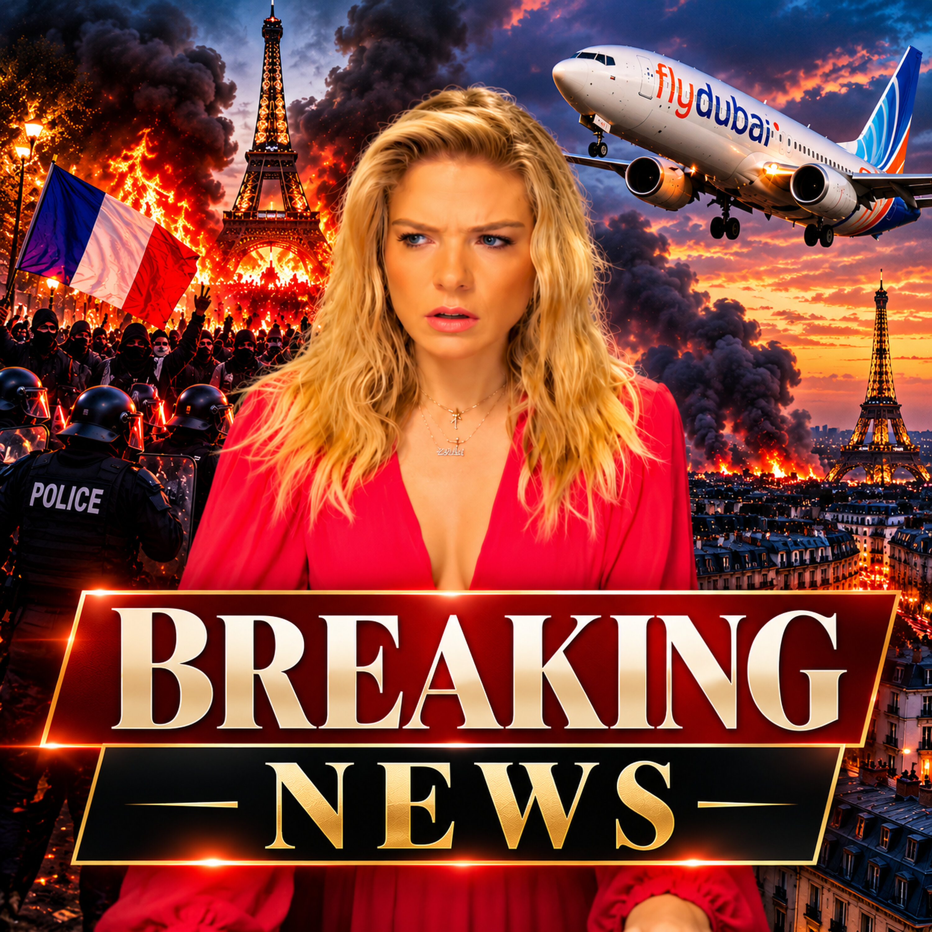 BREAKING Riots In France & Hijacking Co-Pilot WAS ALREADY Banned!