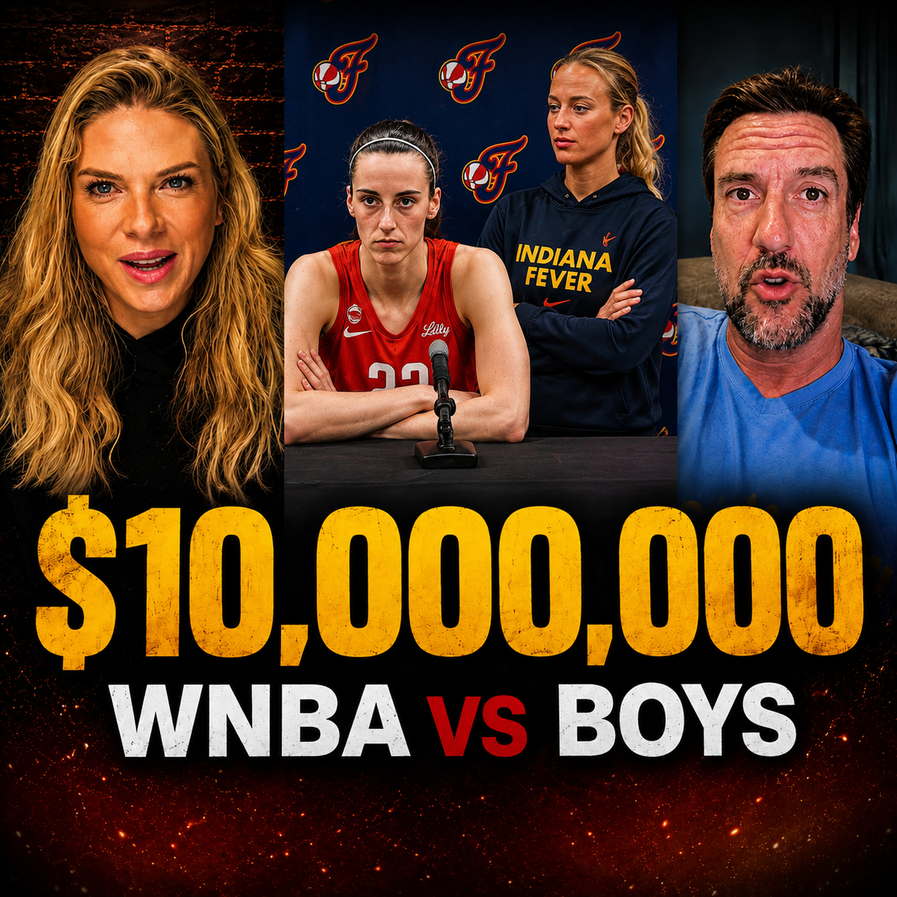 He Challenges the WNBA to a $10 MILLION Showdown.. Their Response_ episode artwork