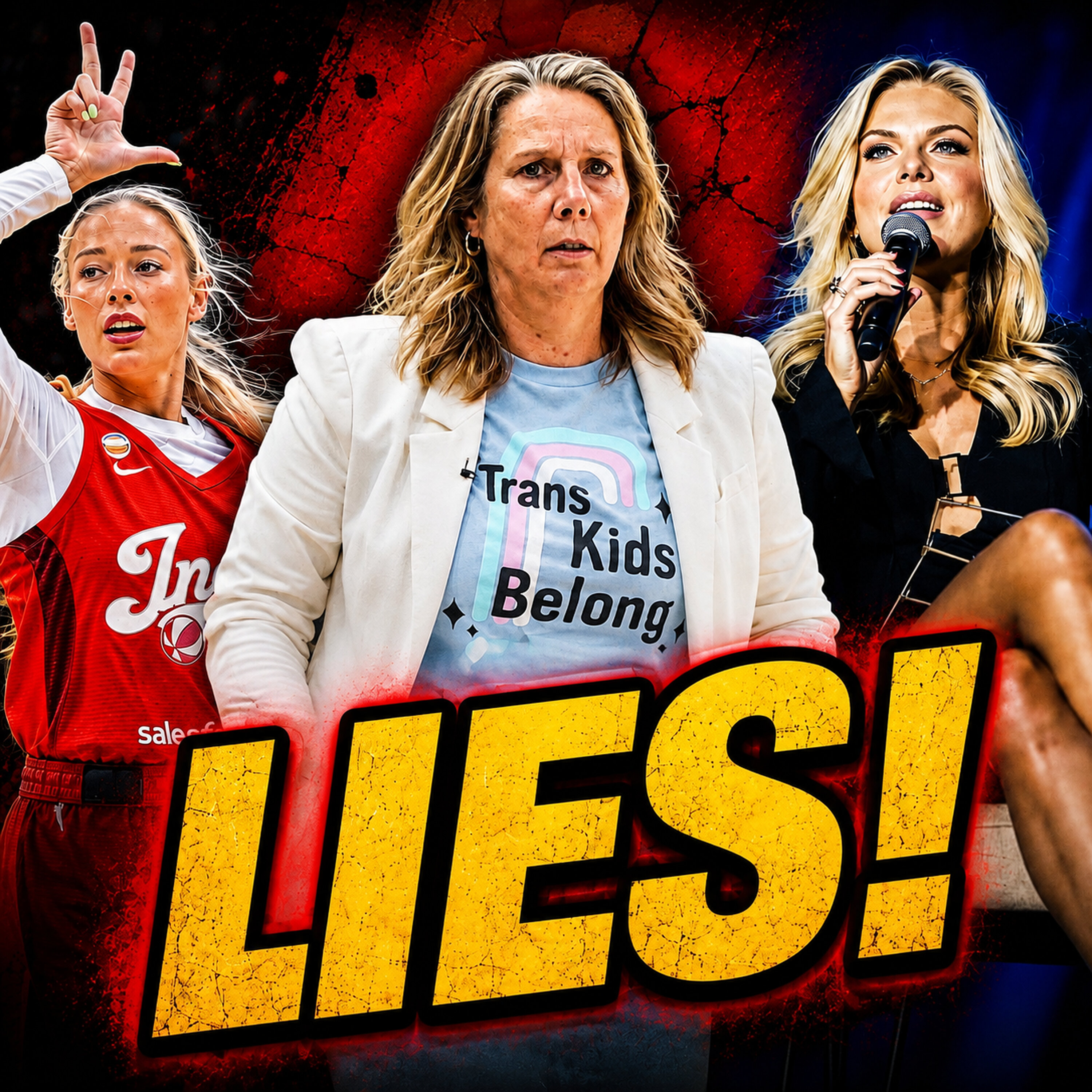 LIAR! The campaign to destroy WNBA star SOPHIE CUNNINGHAM - Coach Cheryl Reeve's role EXPOSED! episode artwork