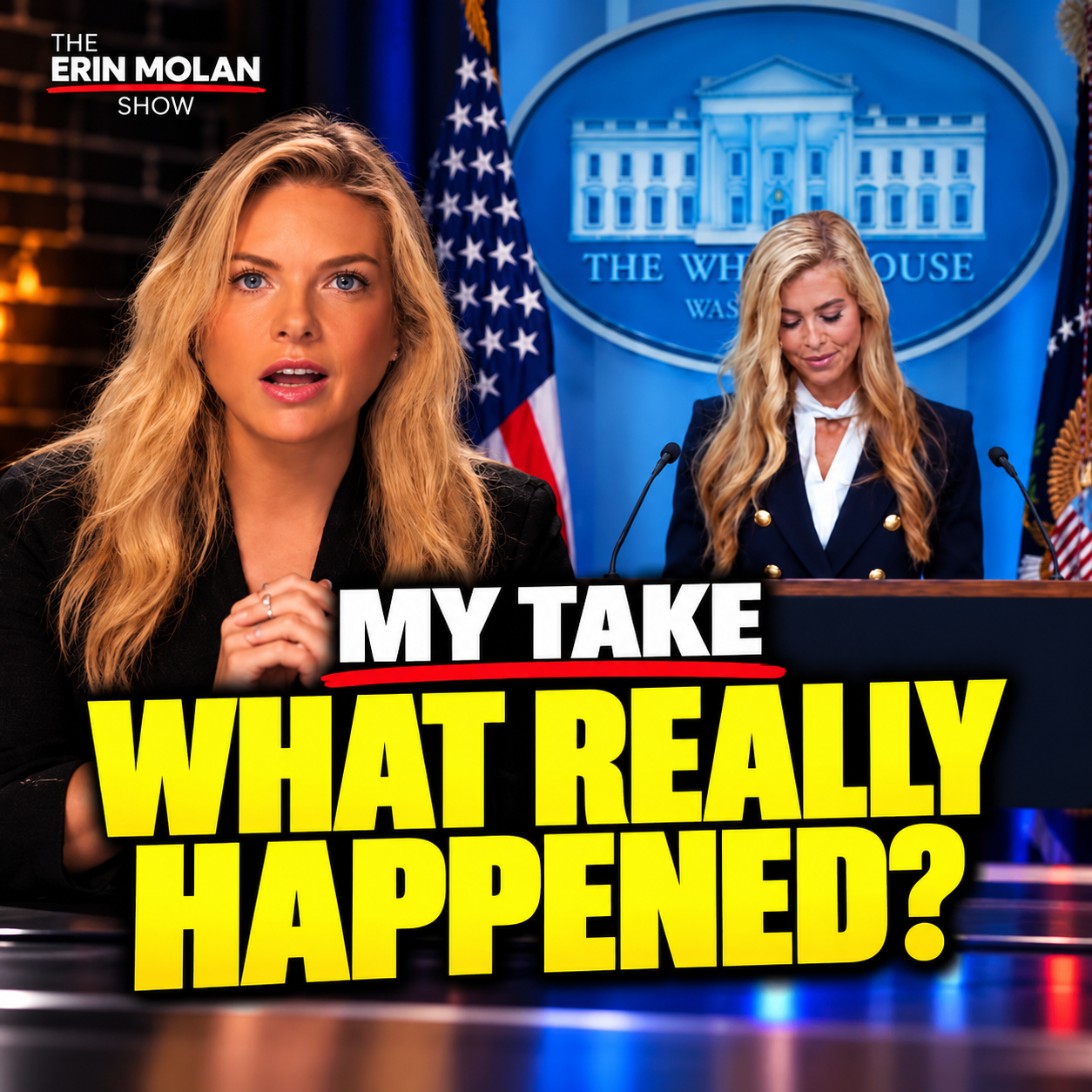 The Erin Molan Show - The SHOCKING COLLAPSE of Trump's Press Secretary... In Real Time