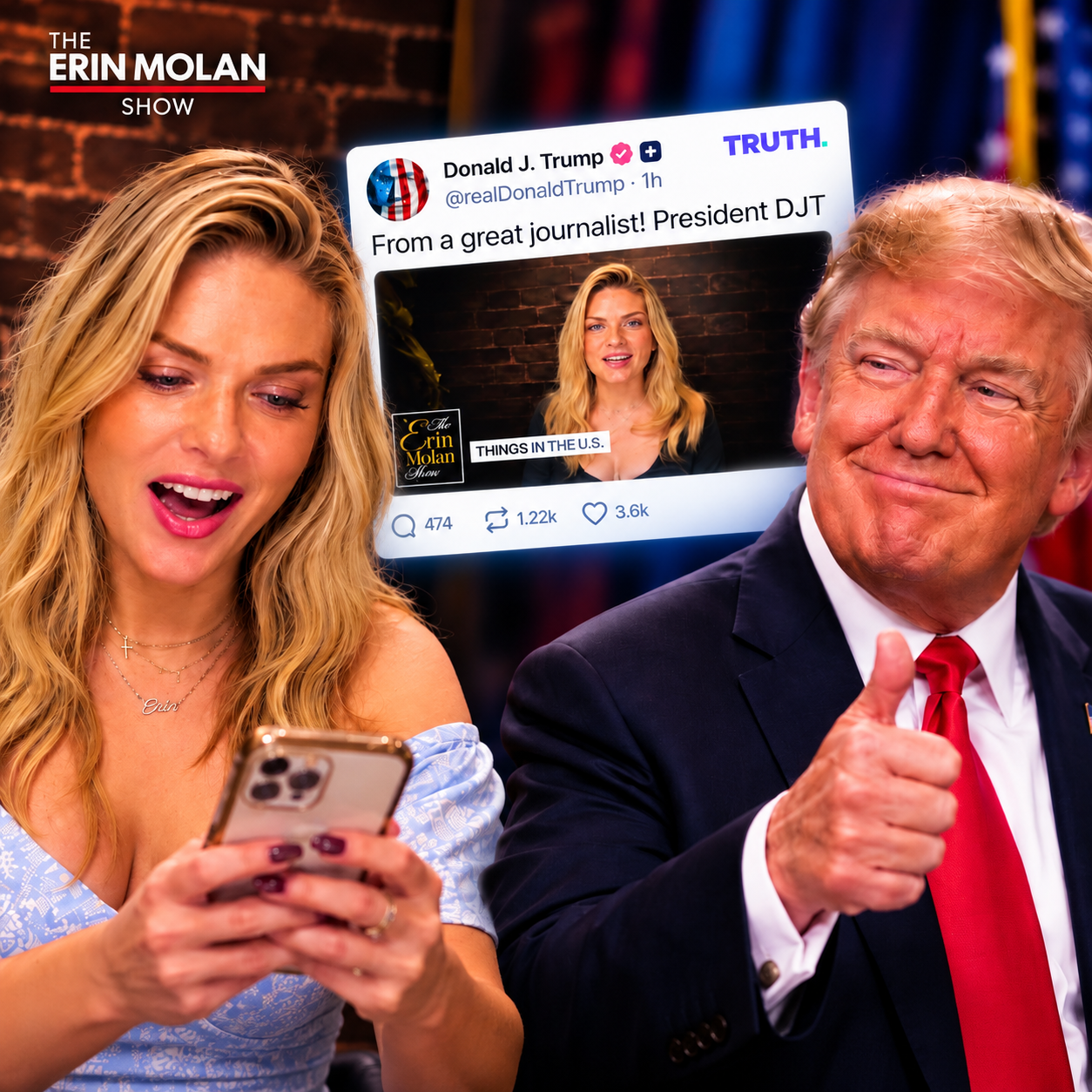 President Trump Called Me a 'GREAT JOURNALIST'… Then Mossad Slid Into My DMs 😳 episode artwork