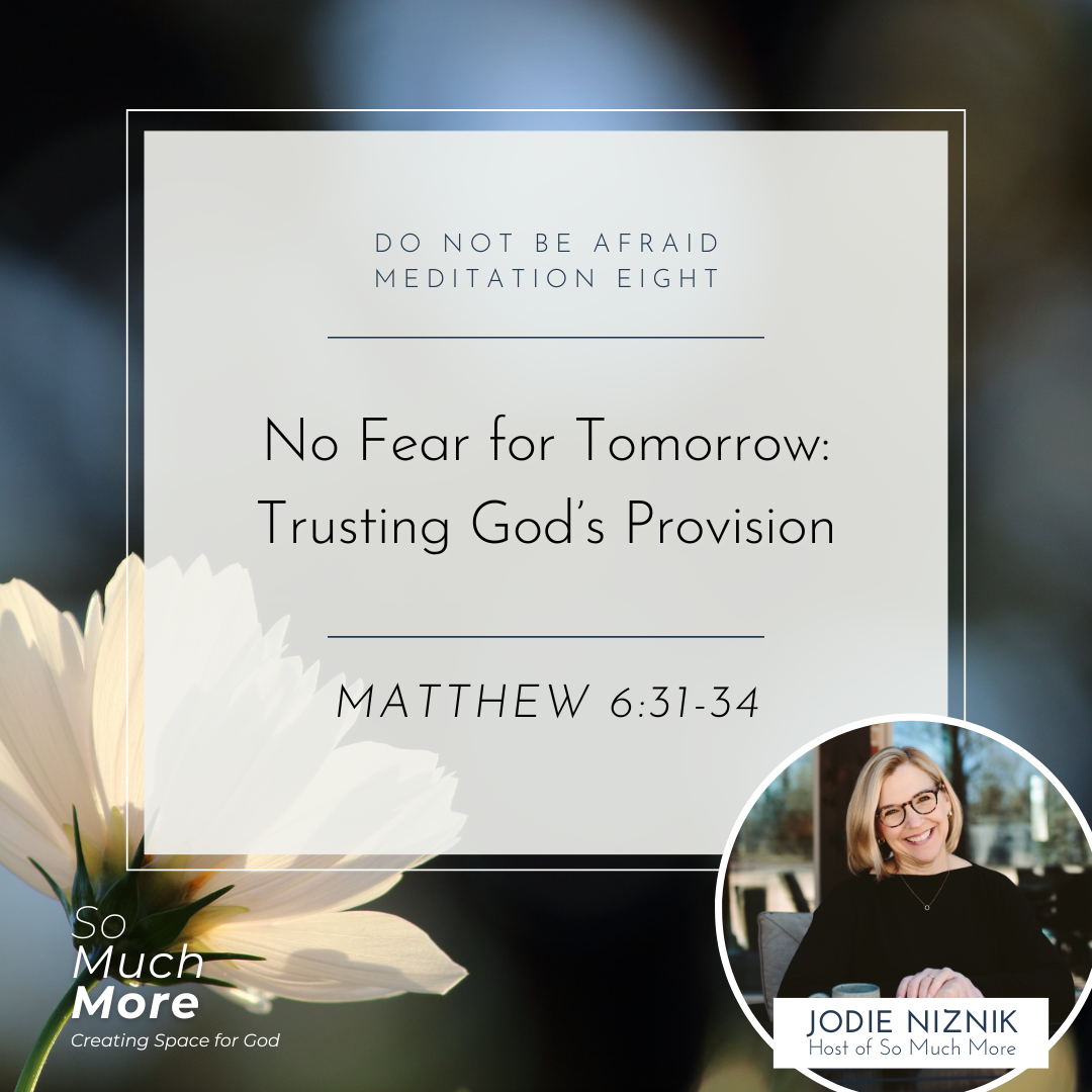 No Fear for Tomorrow: Trusting God’s Provision | Matthew 6 Meditation