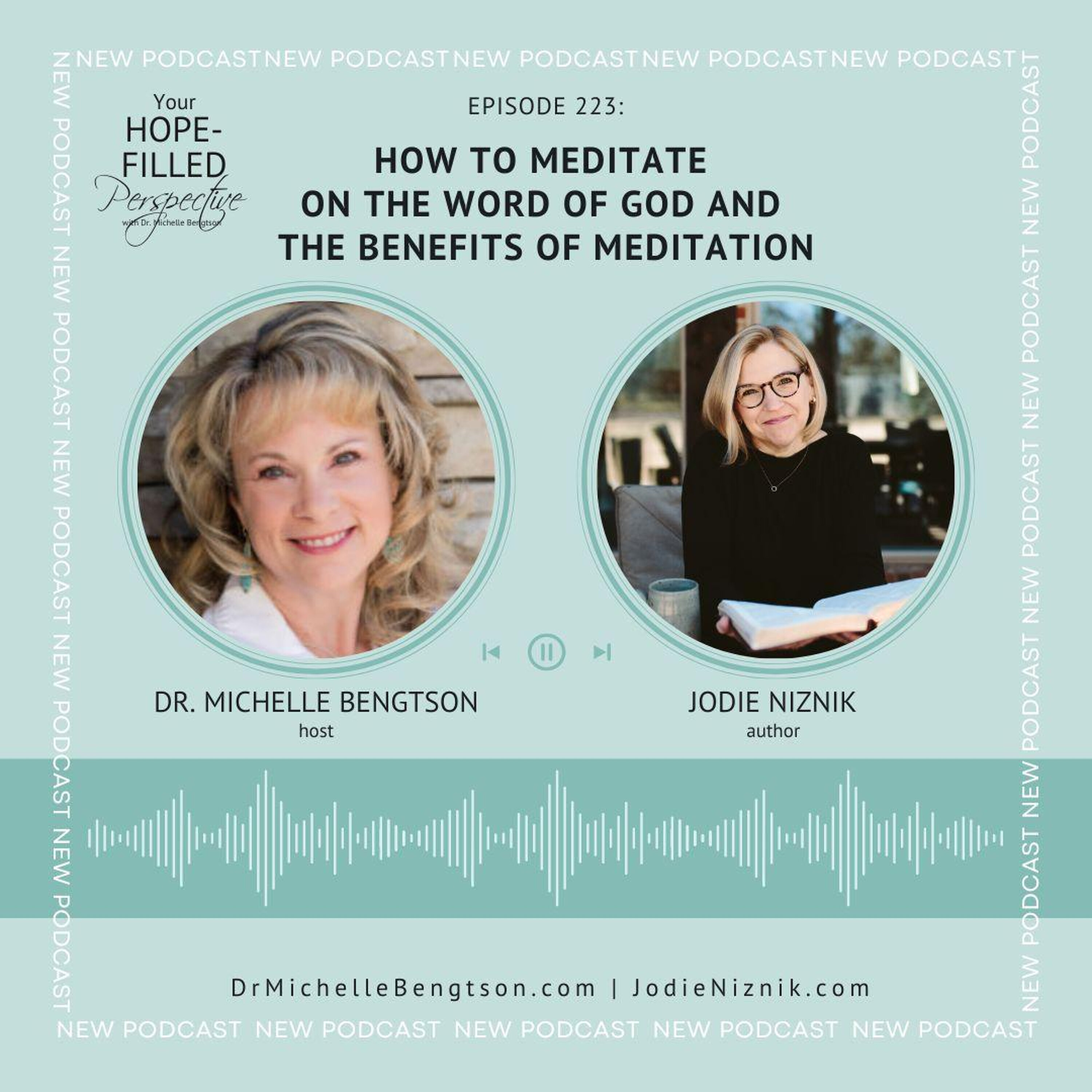 Your Hope-Filled Perspective with Dr. Michelle Bengtson podcast