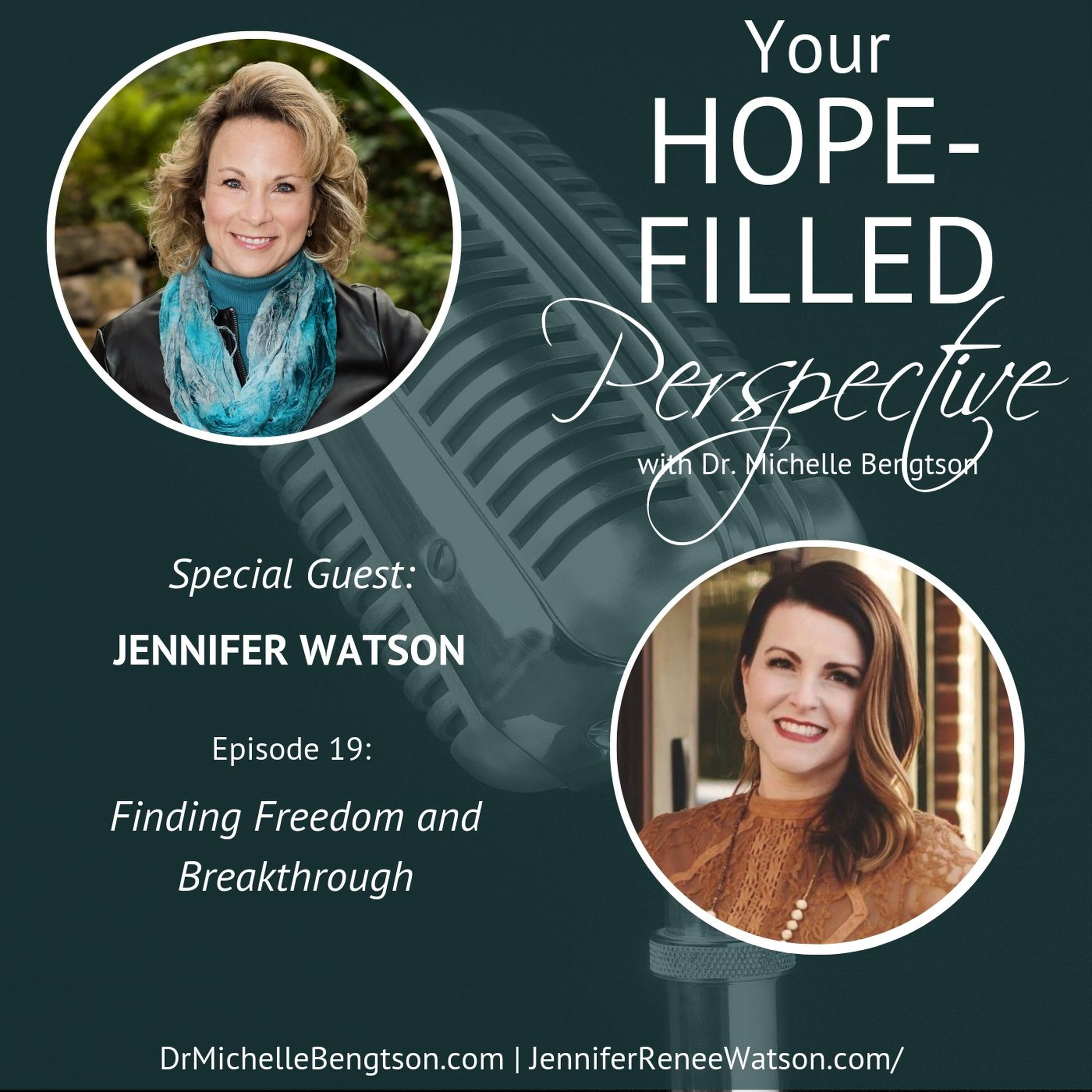 Your Hope-Filled Perspective with Dr. Michelle Bengtson podcast