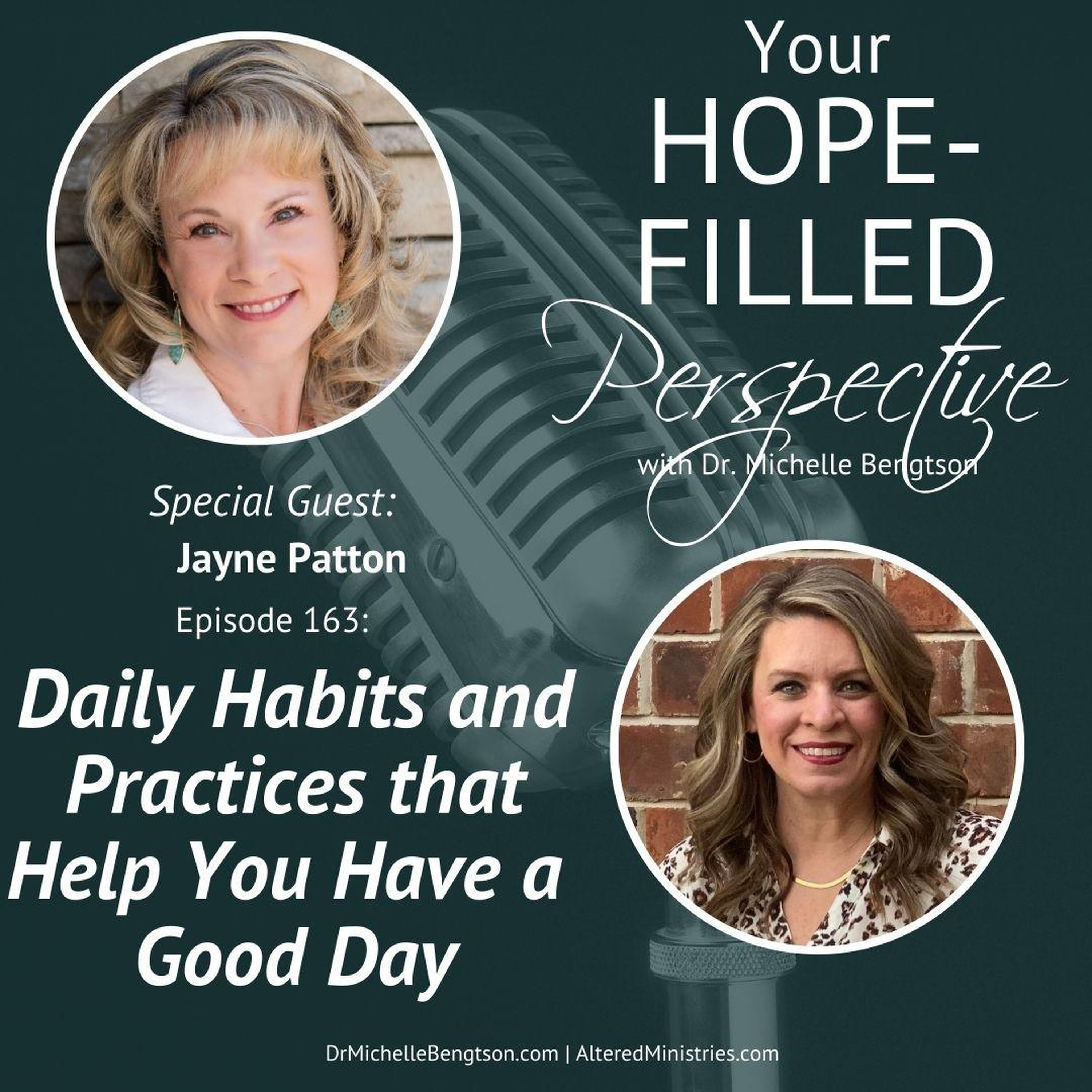Your Hope-Filled Perspective with Dr. Michelle Bengtson podcast