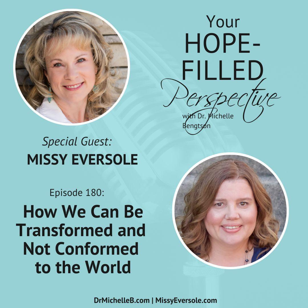 Your Hope-Filled Perspective with Dr. Michelle Bengtson podcast