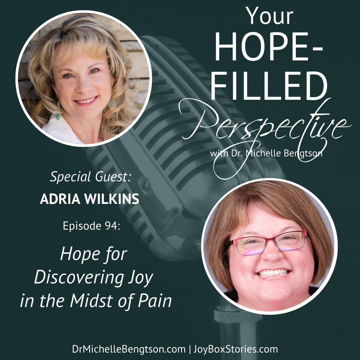 Your Hope-Filled Perspective with Dr. Michelle Bengtson podcast