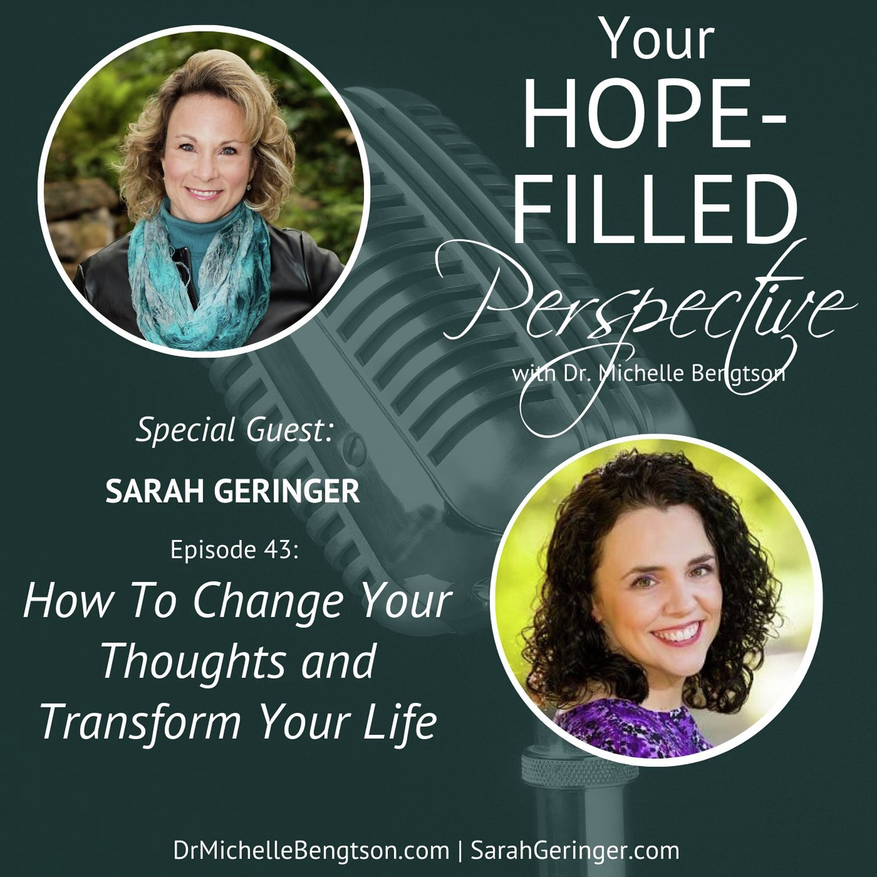 Your Hope-Filled Perspective with Dr. Michelle Bengtson podcast