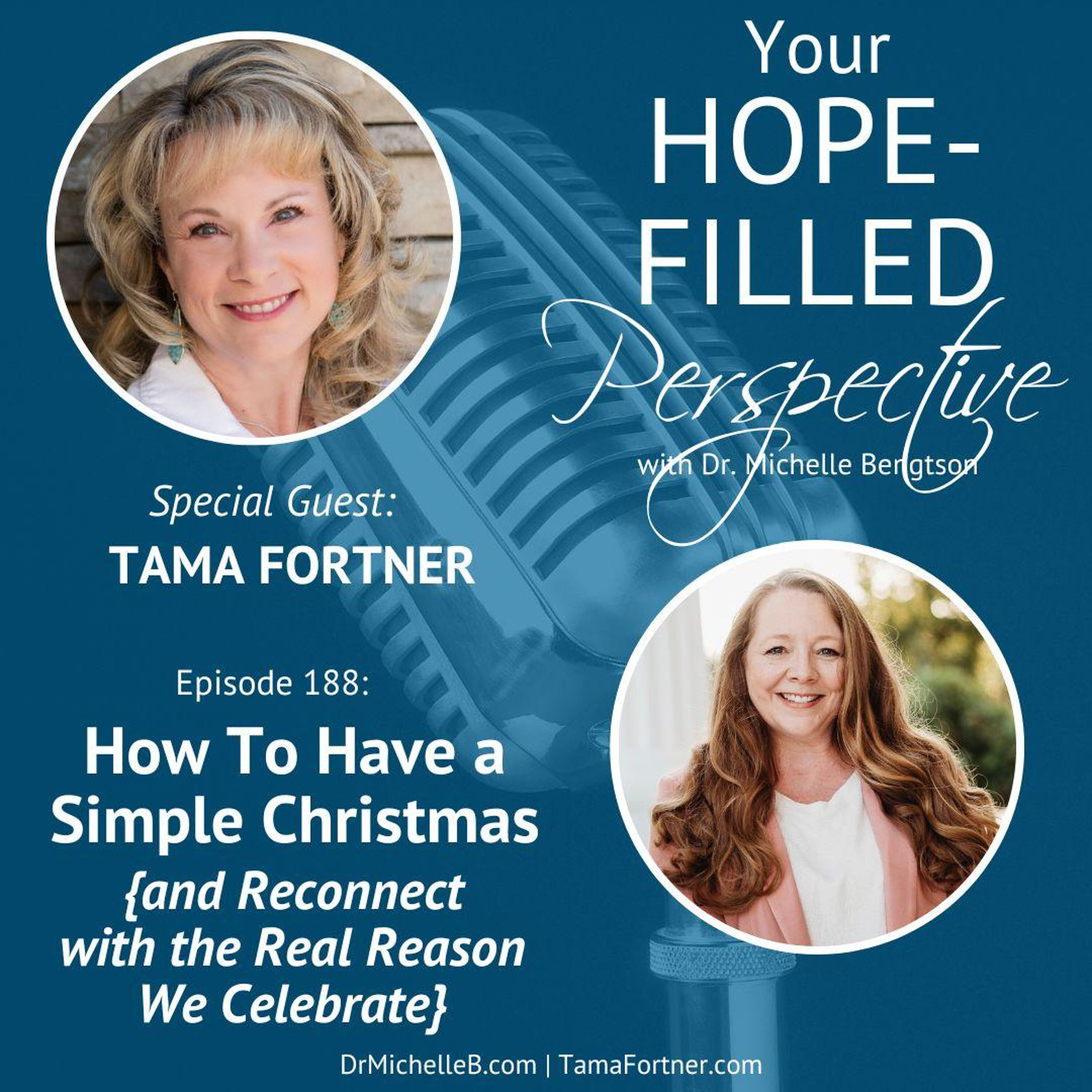 Your Hope-Filled Perspective with Dr. Michelle Bengtson podcast