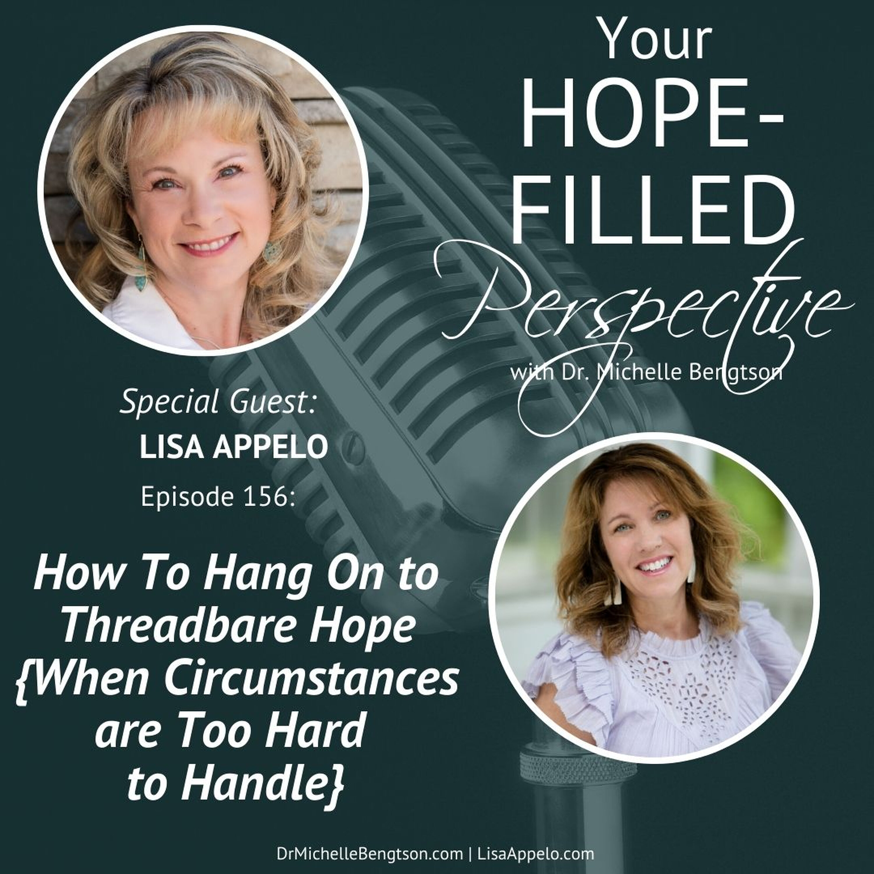 Your Hope-Filled Perspective with Dr. Michelle Bengtson podcast