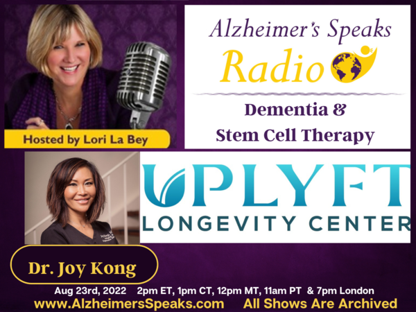 What's The Connection Between Dementia & Stem Cell Therapy on @AlzSpksRadio